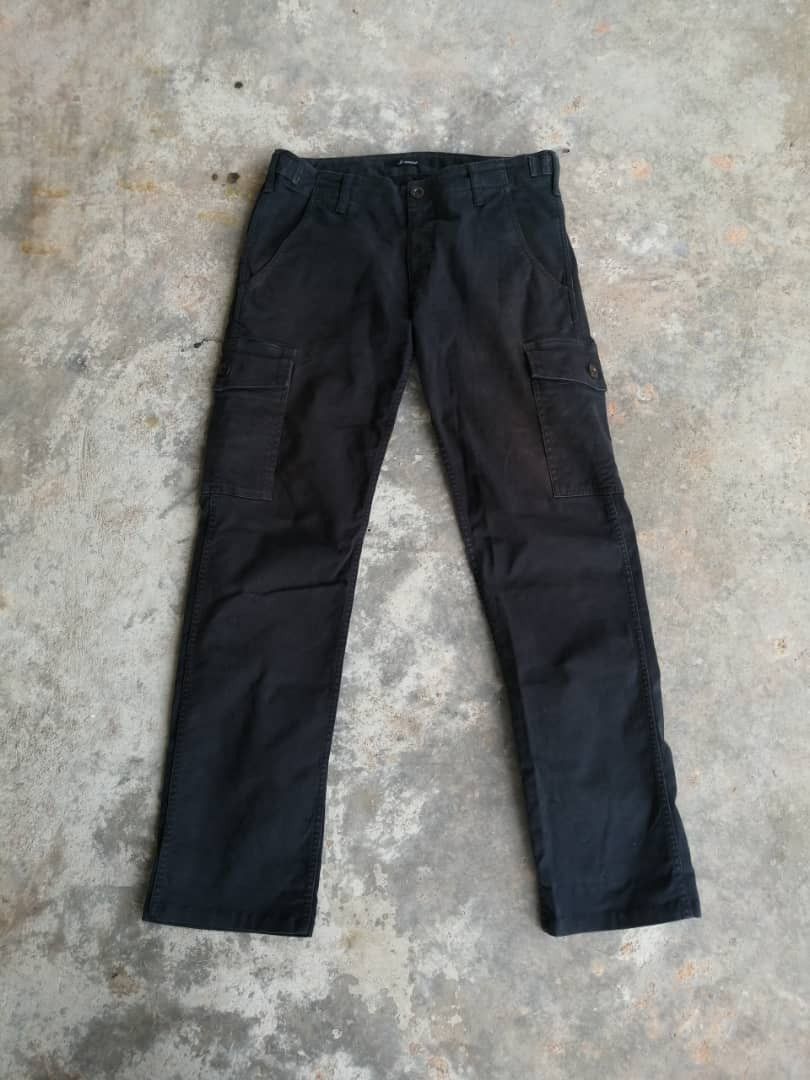 Johnbull John Bull Tactical Faded Black Cargo Pants Multi Pocket Size US 32 / EU 48 - 1 Thumbnail