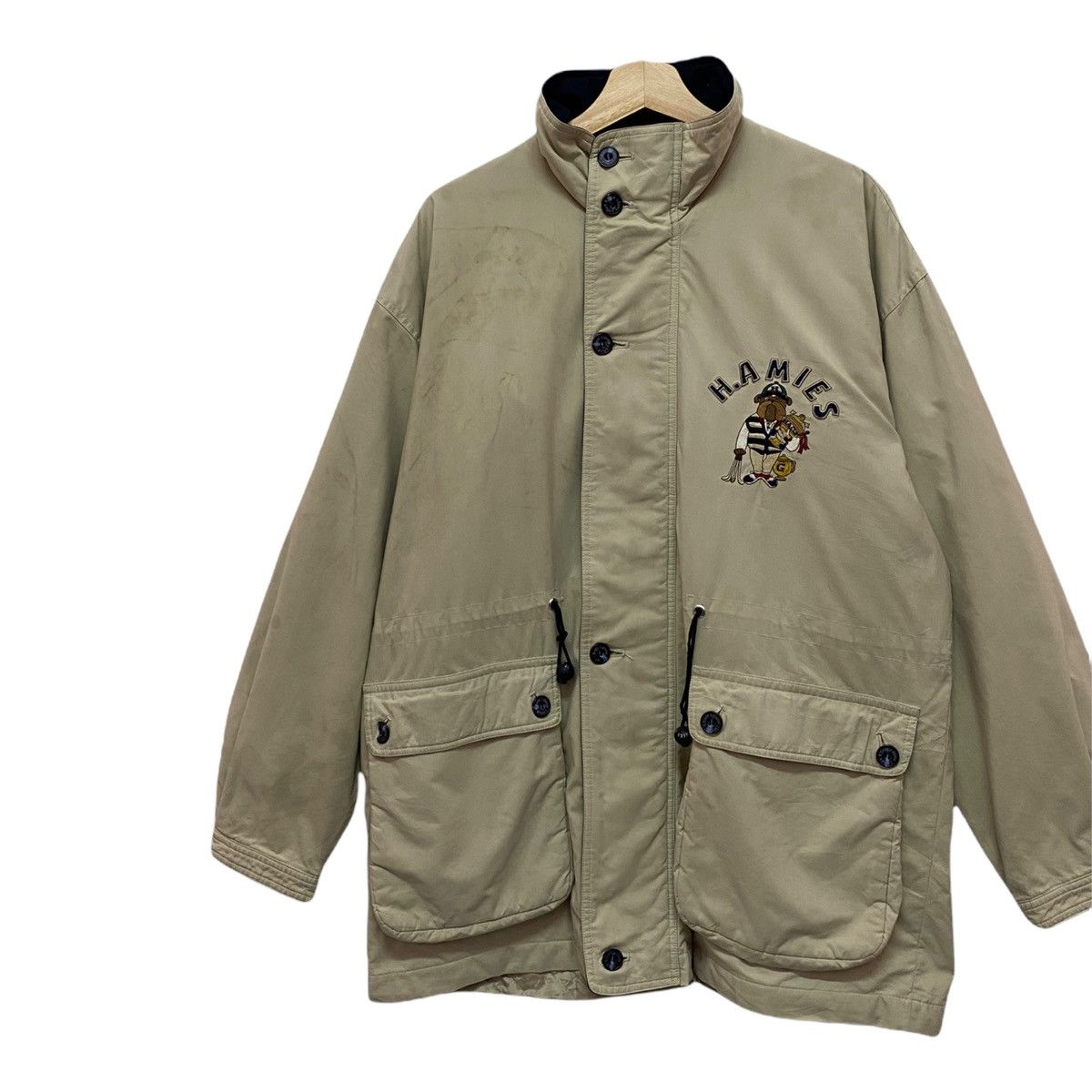 Hardy Amies RARE‼️HARDY AMIES SPORT BEAR EMBROIDERY HUNTING JACKET Size US L / EU 52-54 / 3 - 3 Thumbnail