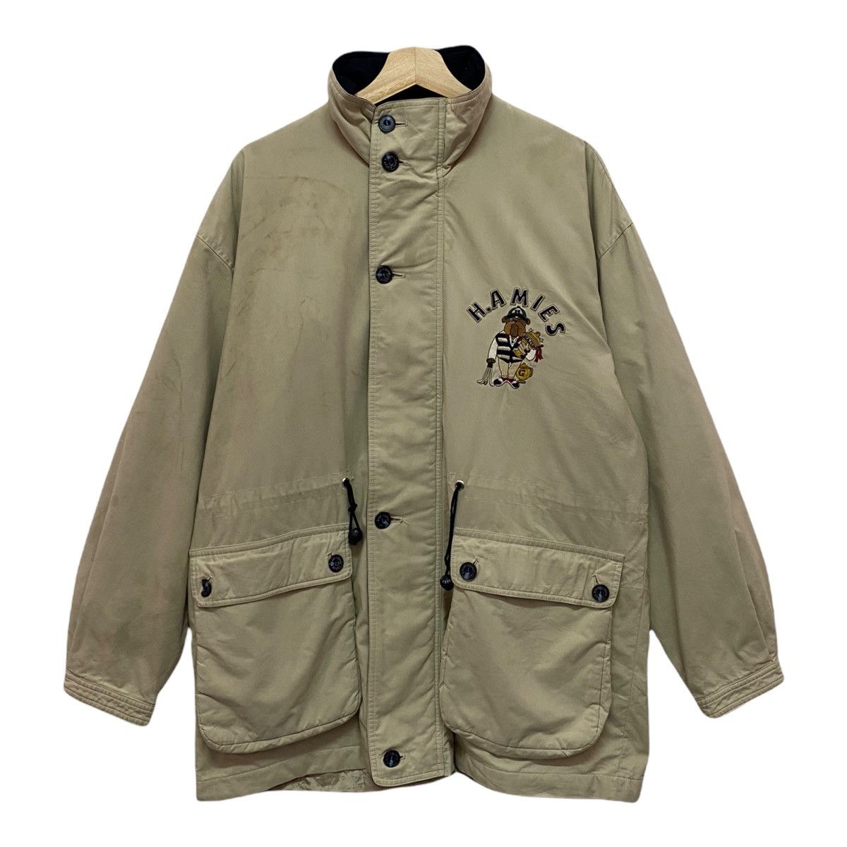 Hardy Amies RARE‼️HARDY AMIES SPORT BEAR EMBROIDERY HUNTING JACKET Size US L / EU 52-54 / 3 - 1 Thumbnail