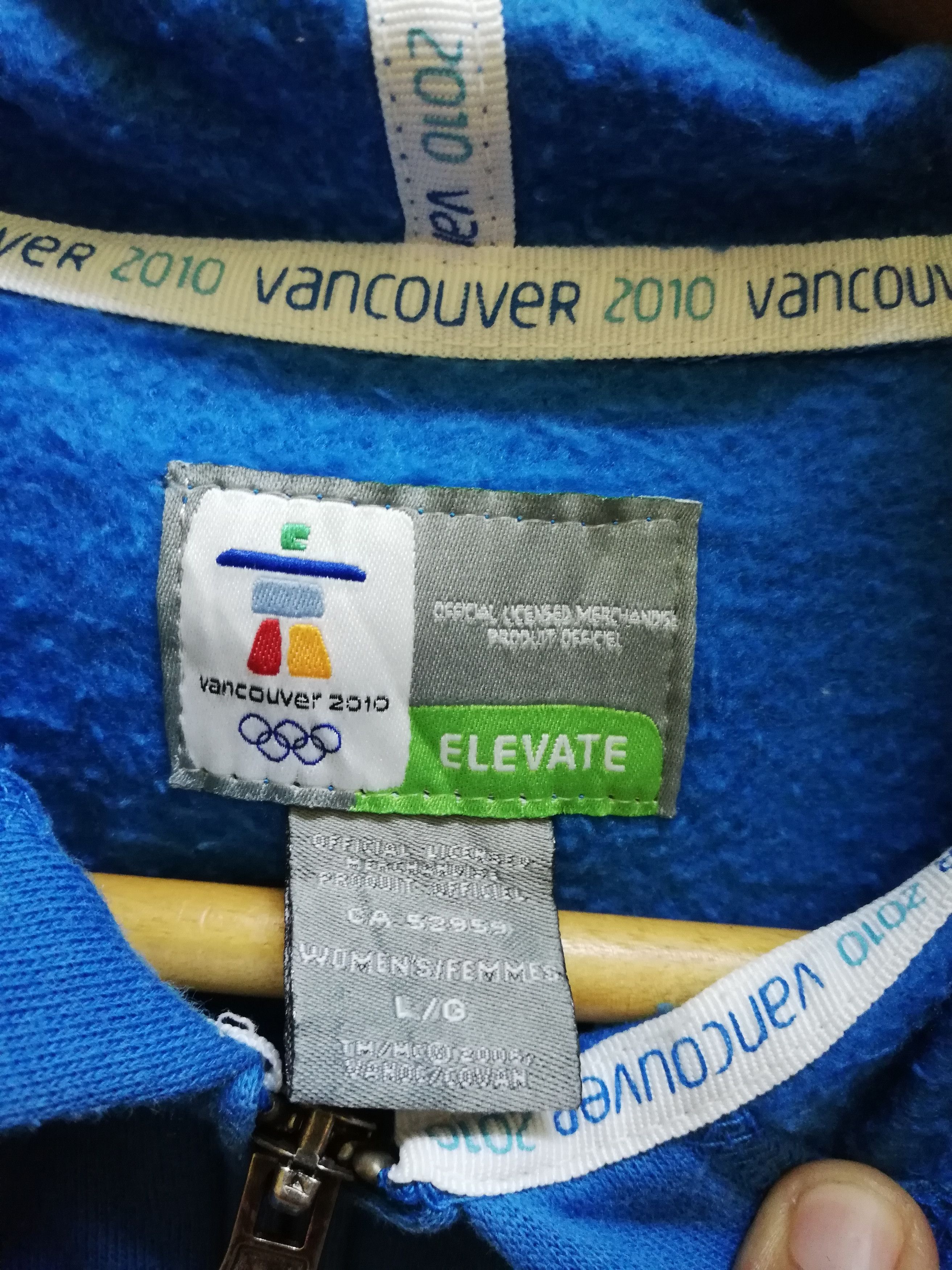 USA Olympics XXI Olympic Winter Games Canada Hoodie Sweatshirt Size US L / EU 52-54 / 3 - 6 Thumbnail