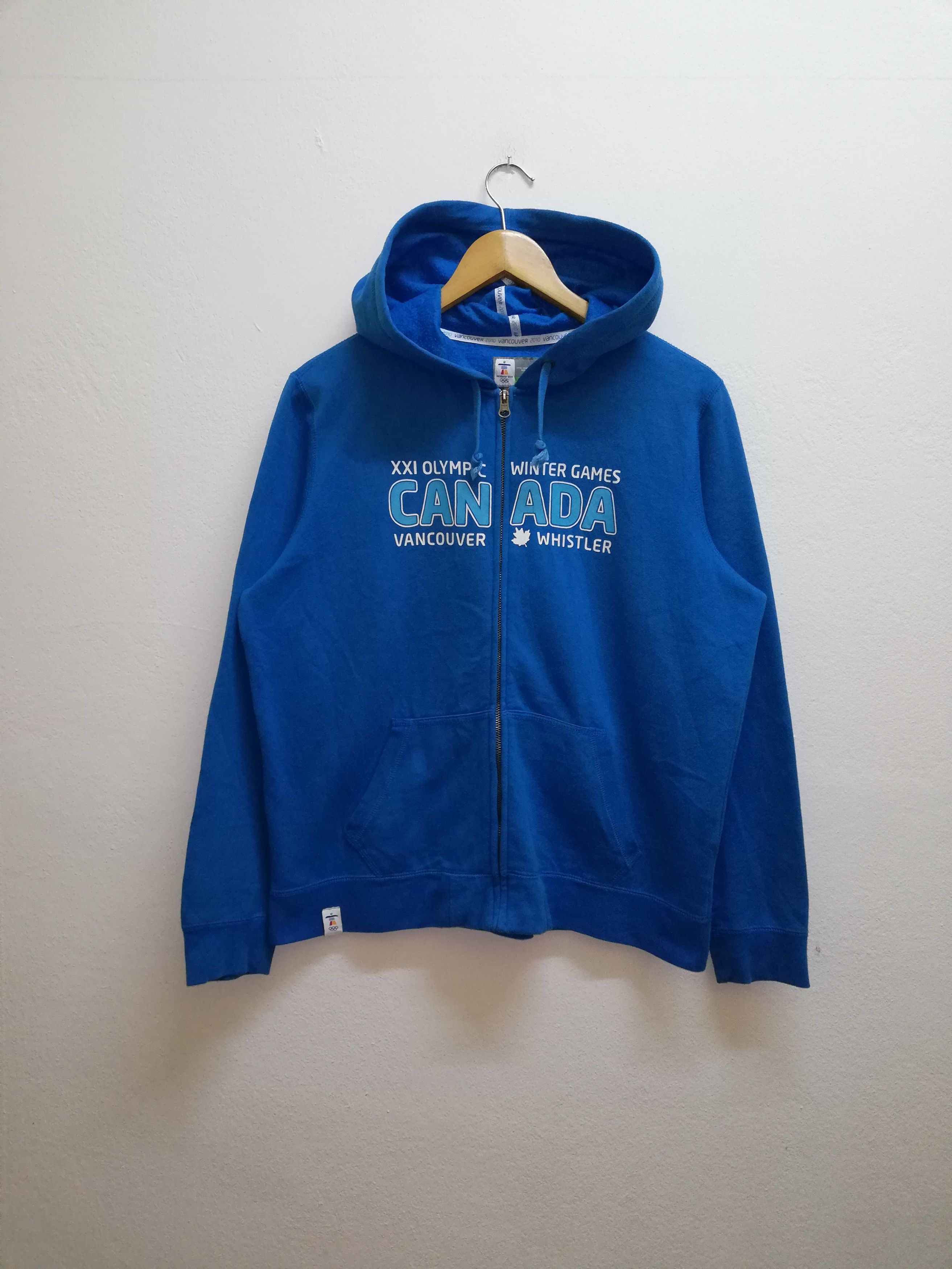USA Olympics XXI Olympic Winter Games Canada Hoodie Sweatshirt Size US L / EU 52-54 / 3 - 1 Thumbnail