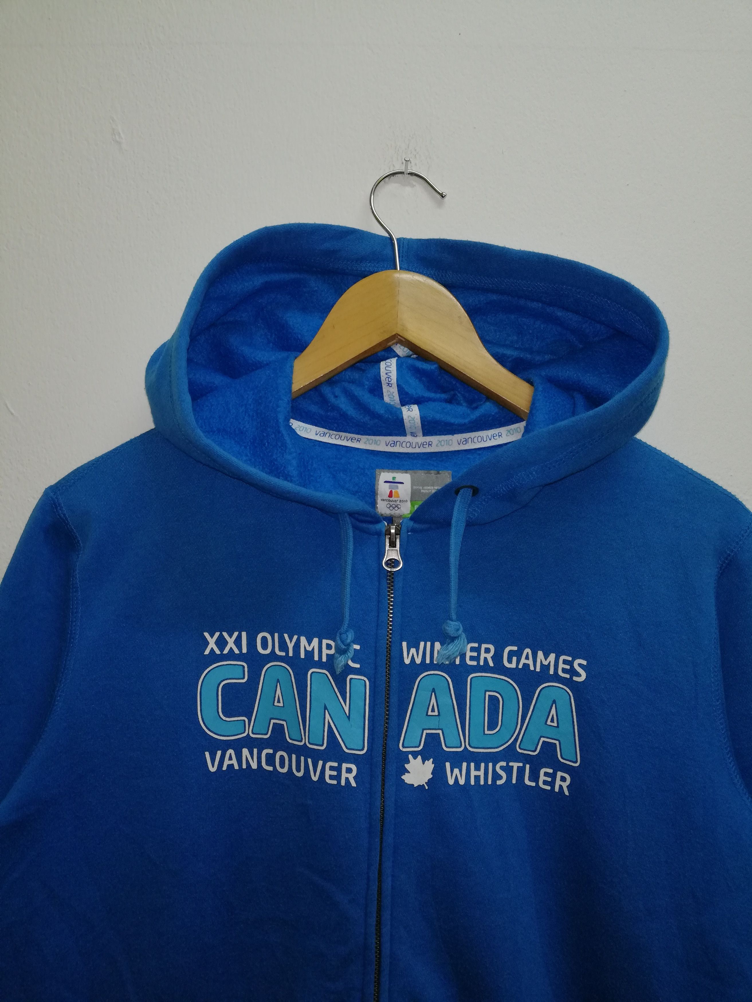 USA Olympics XXI Olympic Winter Games Canada Hoodie Sweatshirt Size US L / EU 52-54 / 3 - 3 Thumbnail