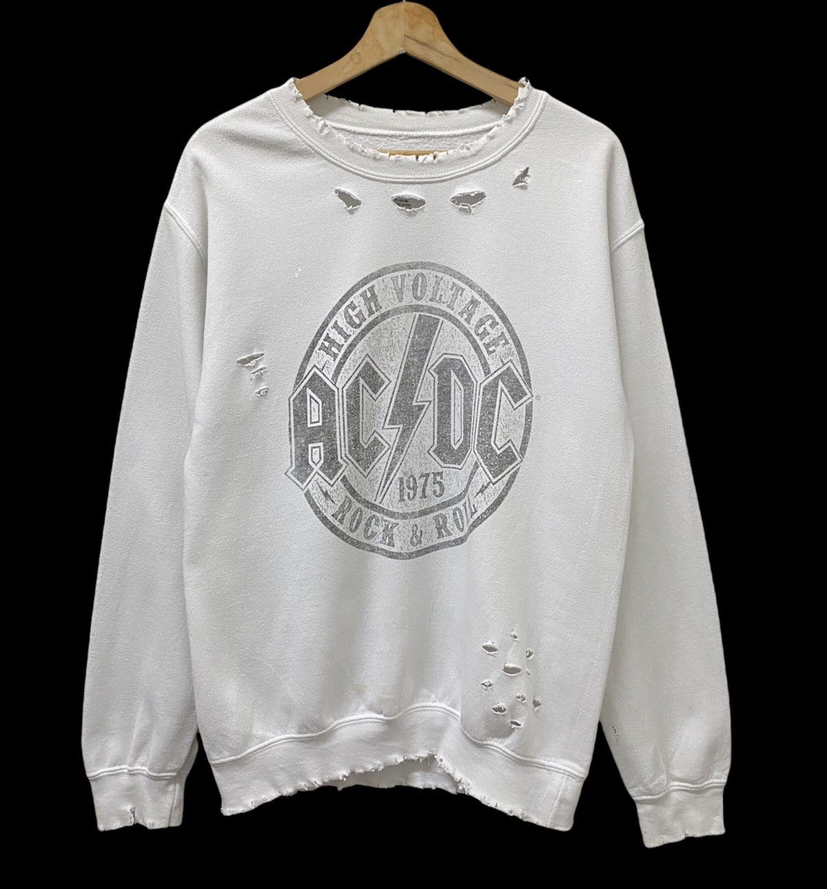AC/DC 🔥VINTAGE ACDC HIGH VOLTAGE ROCK & ROLL SWEATSHIRT Size US S / EU 44-46 / 1 - 1 Thumbnail