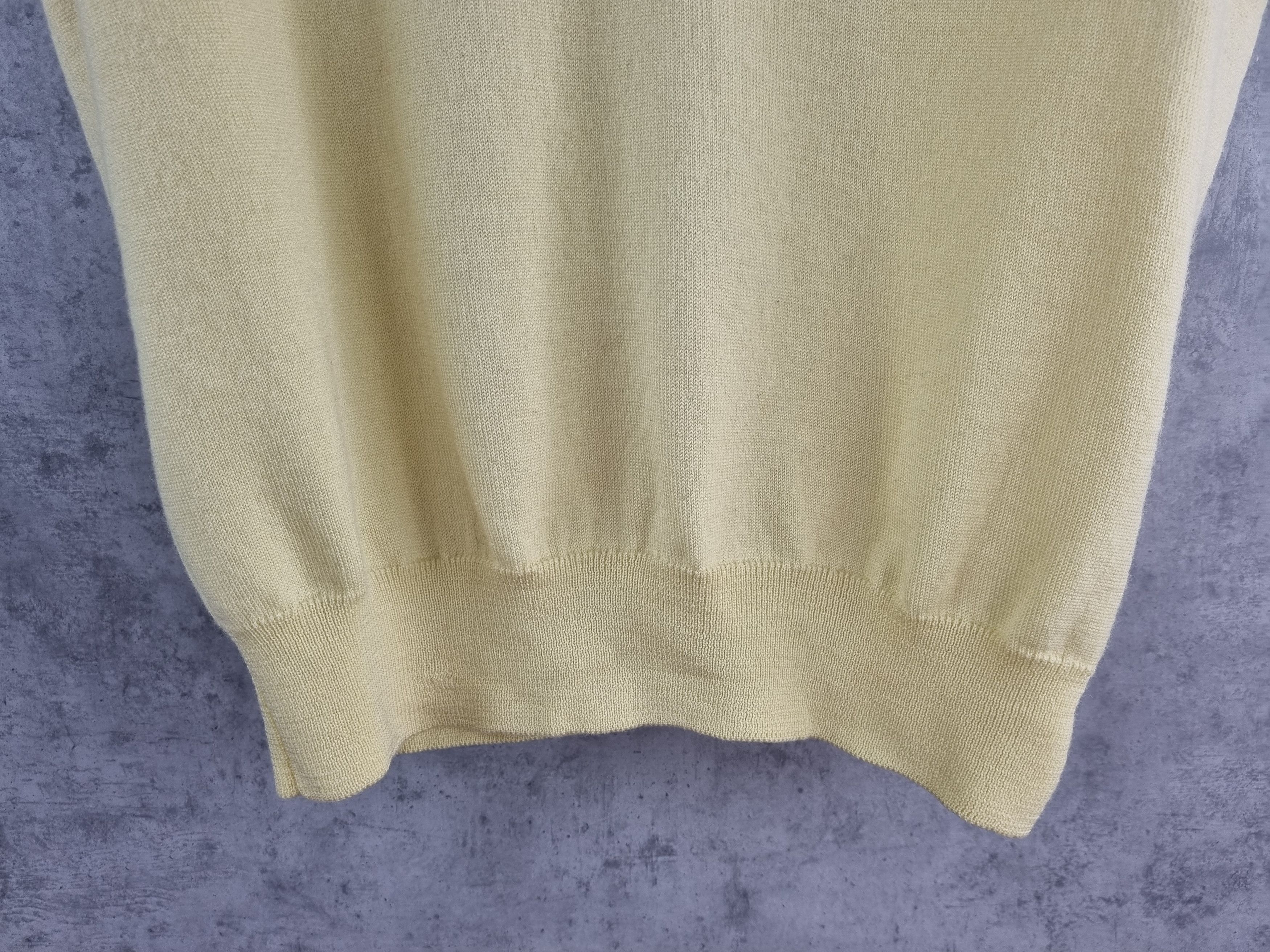 Lacoste × Vintage 80s LACOSTE Chemise Wool Vest Made in France GOLF WANG Size US M / EU 48-50 / 2 - 10 Thumbnail