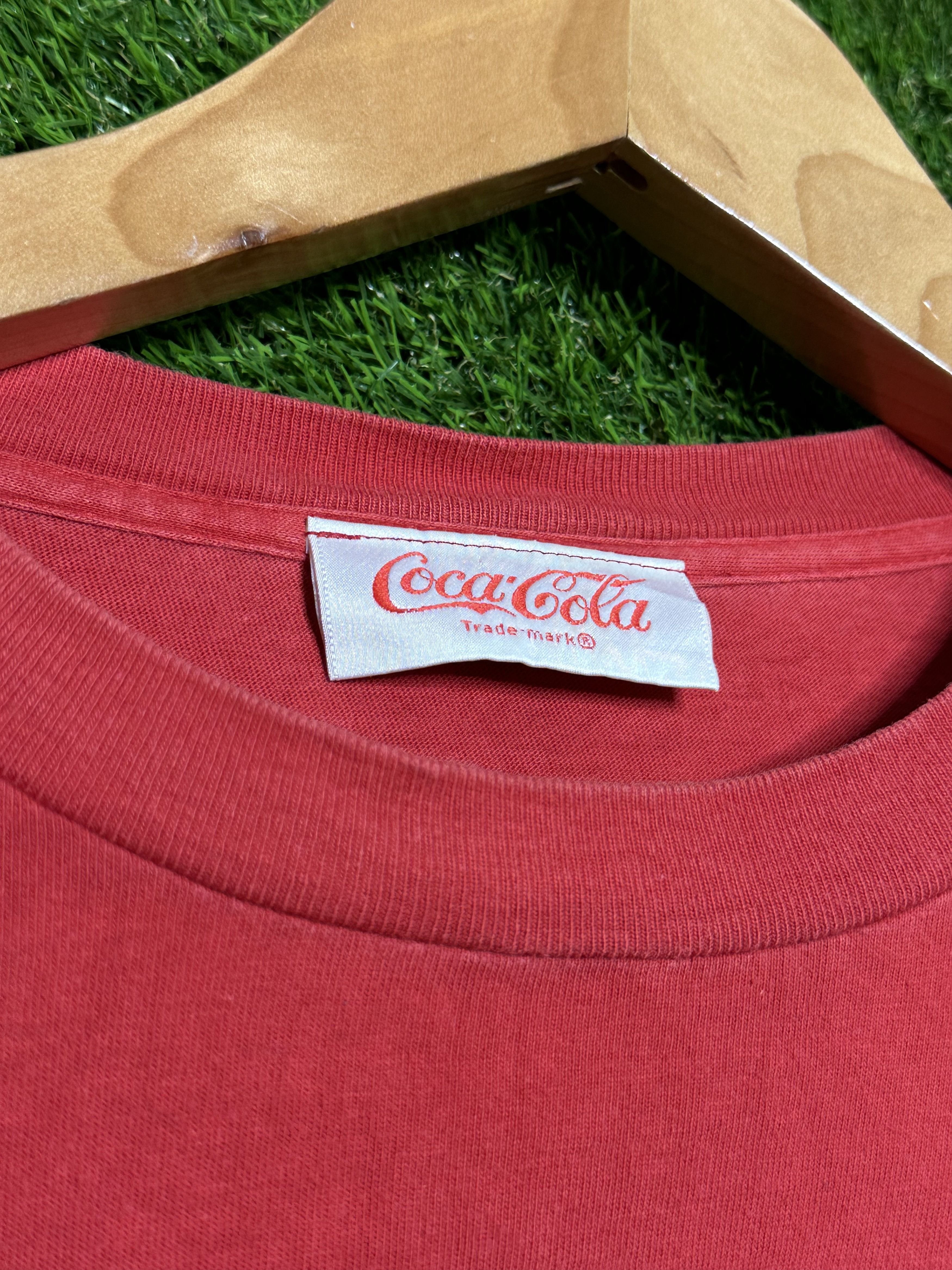 Vintage 🚨Vintage Coke Always Coca-Cola 90s Promo T-Shirt Size US XL / EU 56 / 4 - 2 Thumbnail