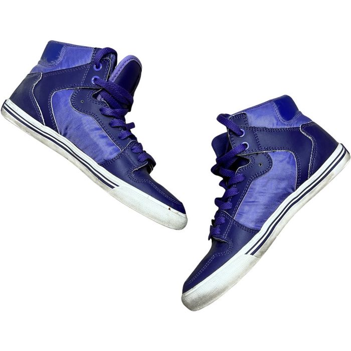 Supra purple high outlet tops