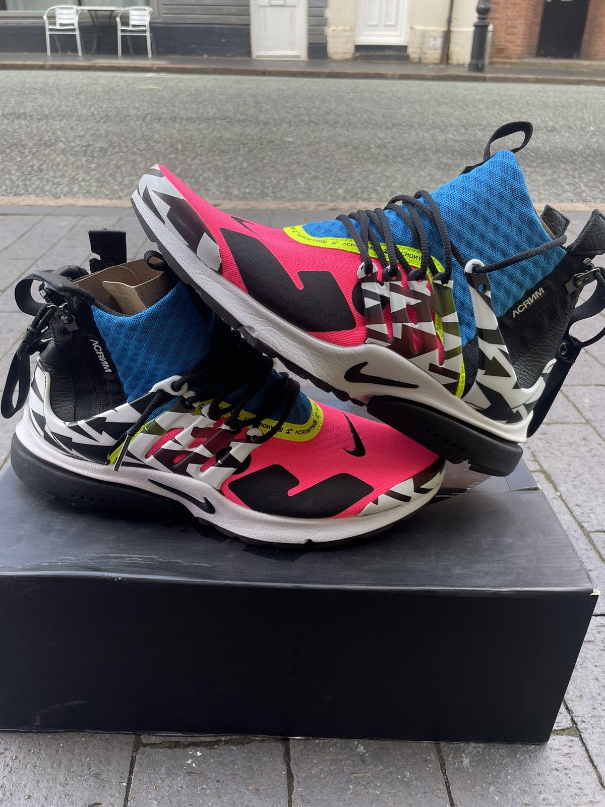 ACRONYM x Nike Air Presto Mid Racer Pink Multi Footwear