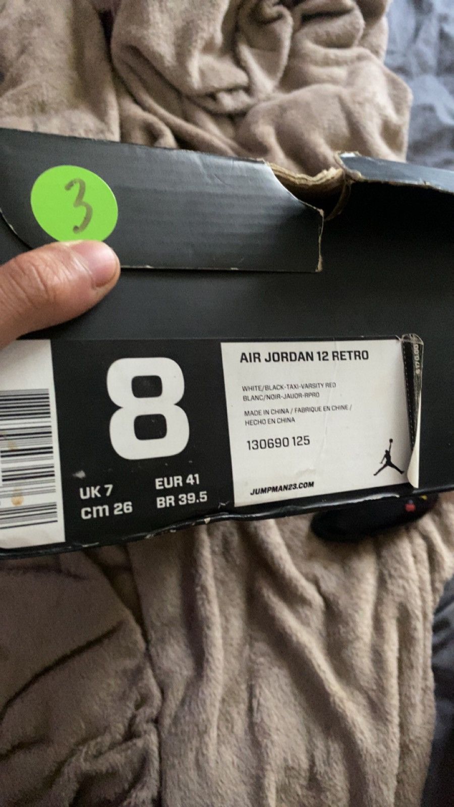 Jordan Brand Jordan Retro 12 “Taxi” Size US 8 / EU 41 - 7 Thumbnail