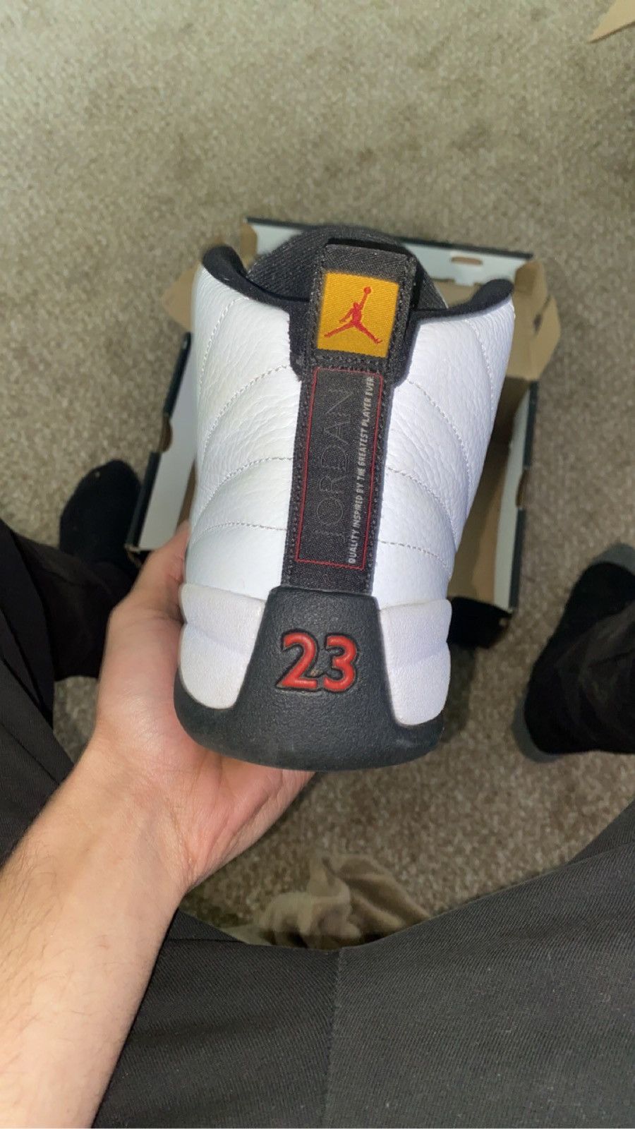 Jordan Brand Jordan Retro 12 “Taxi” Size US 8 / EU 41 - 4 Thumbnail