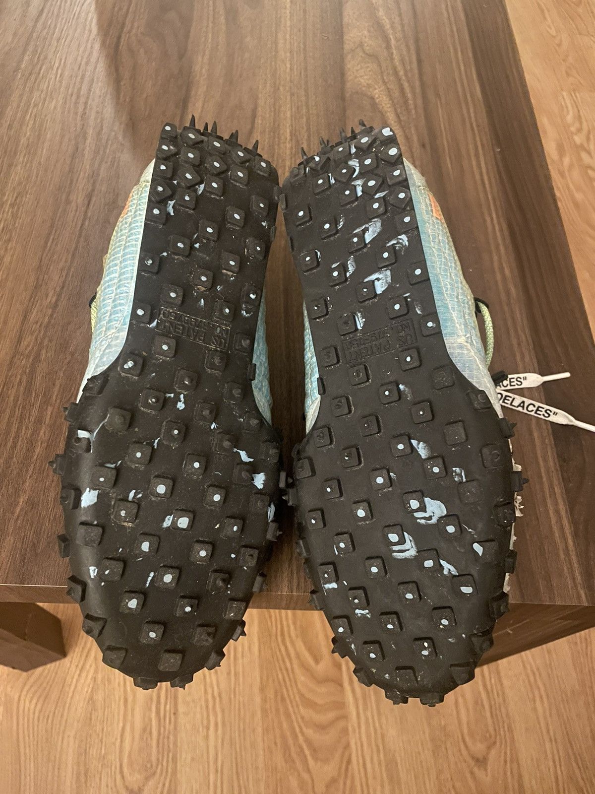Nike × Off-White Nike Off-White Waffle Racer "Vivid Sky" Size US 8.5 / EU 41-42 - 6 Thumbnail