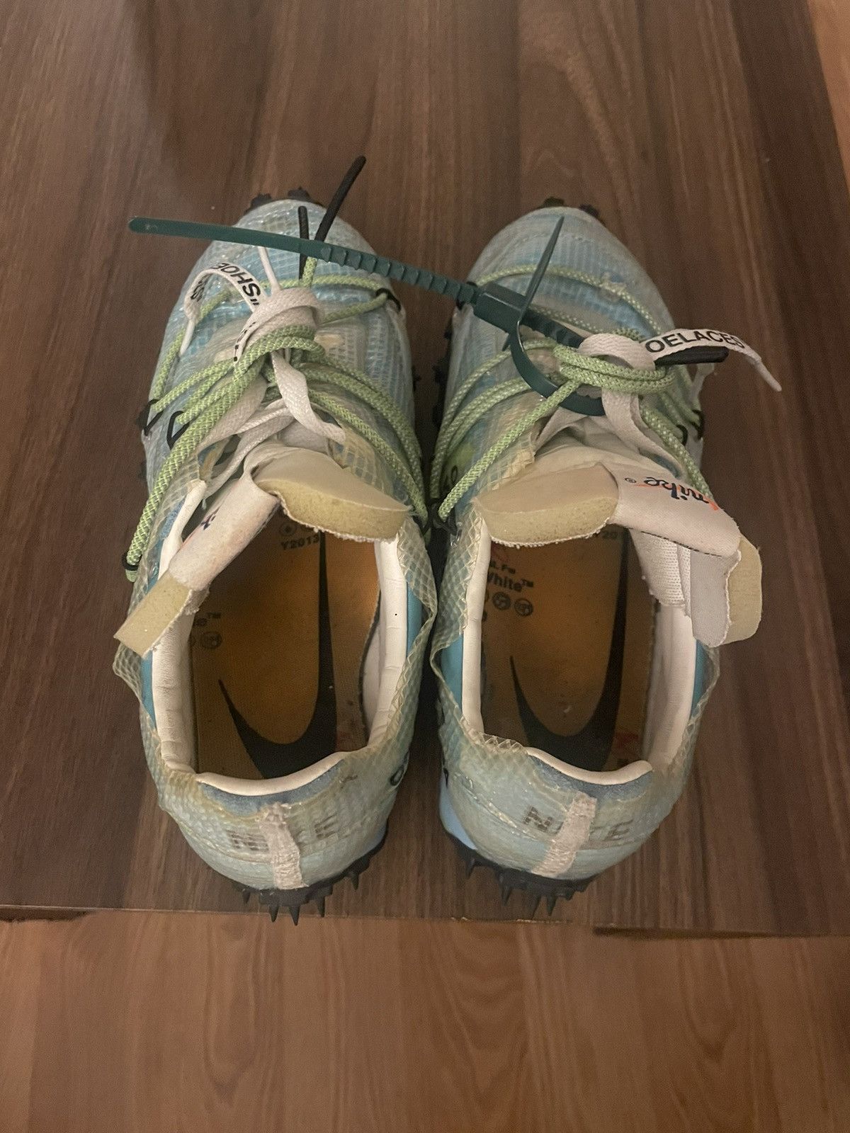 Nike × Off-White Nike Off-White Waffle Racer "Vivid Sky" Size US 8.5 / EU 41-42 - 5 Thumbnail