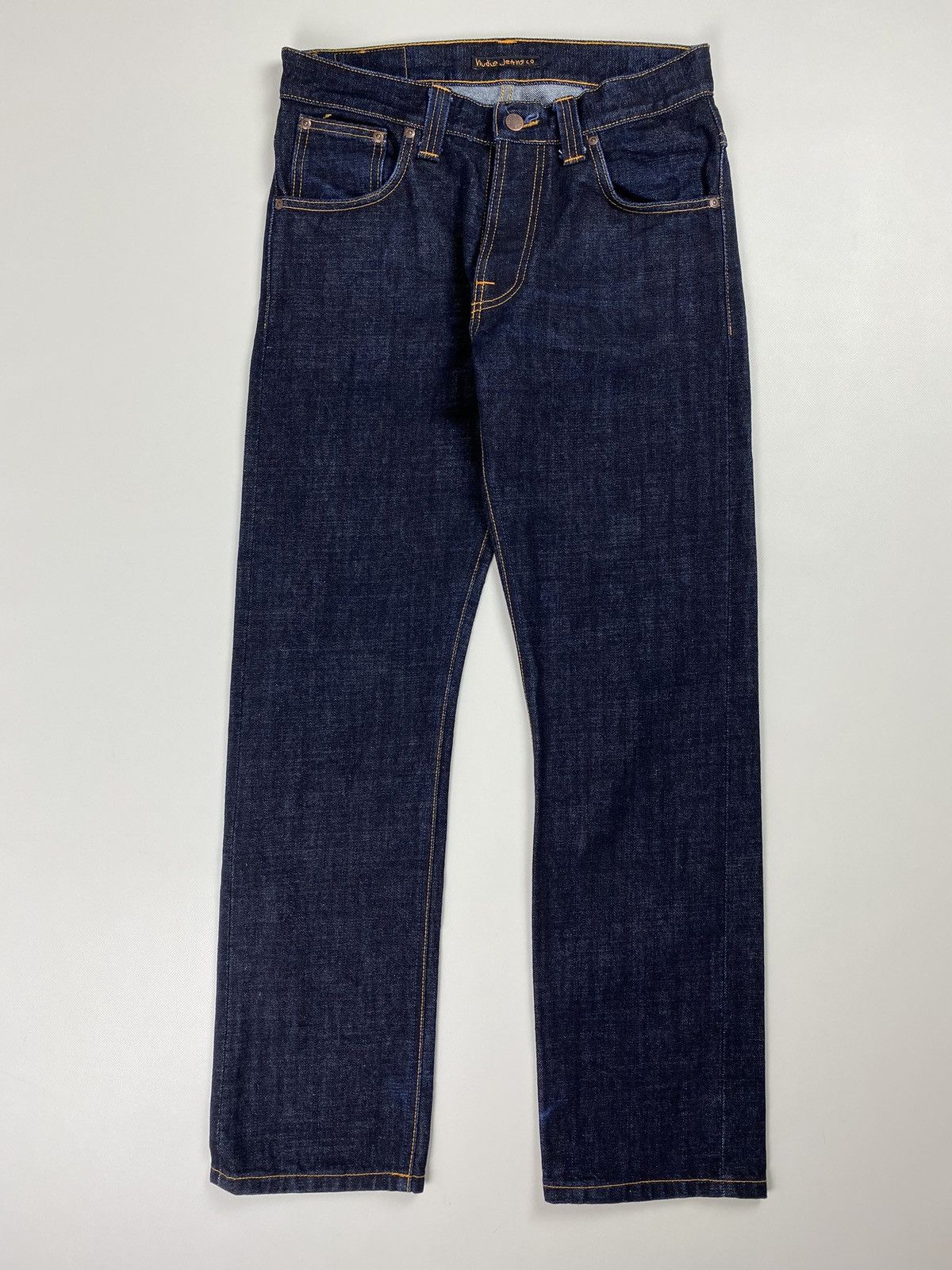 NUDIE JEANS STRAIGHT ALF - outlet DRY HEAVY