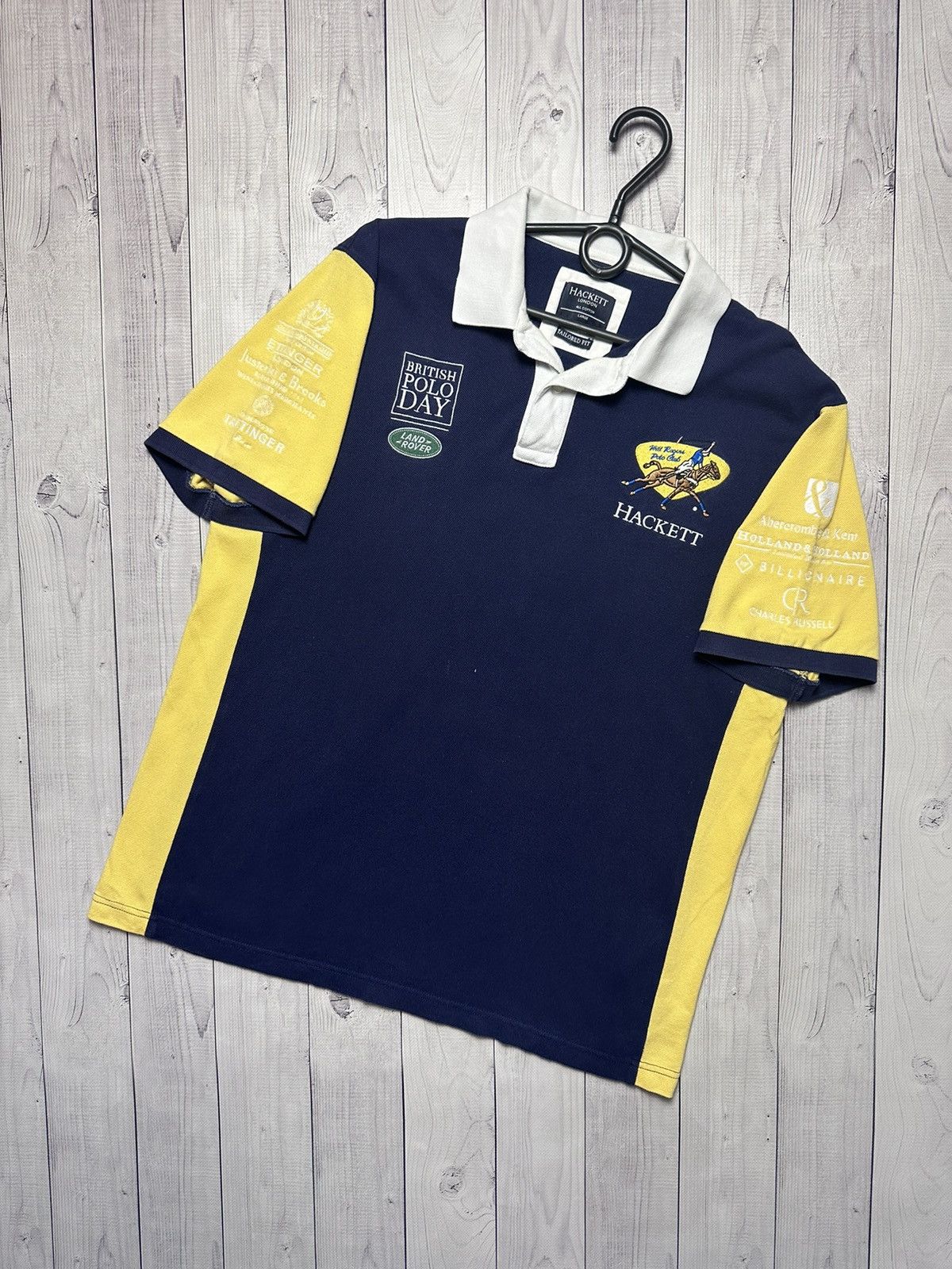 Hackett × Vintage Vintage Hackett Land Rover Racing polo big logo size L Size US L / EU 52-54 / 3 - 2 Thumbnail