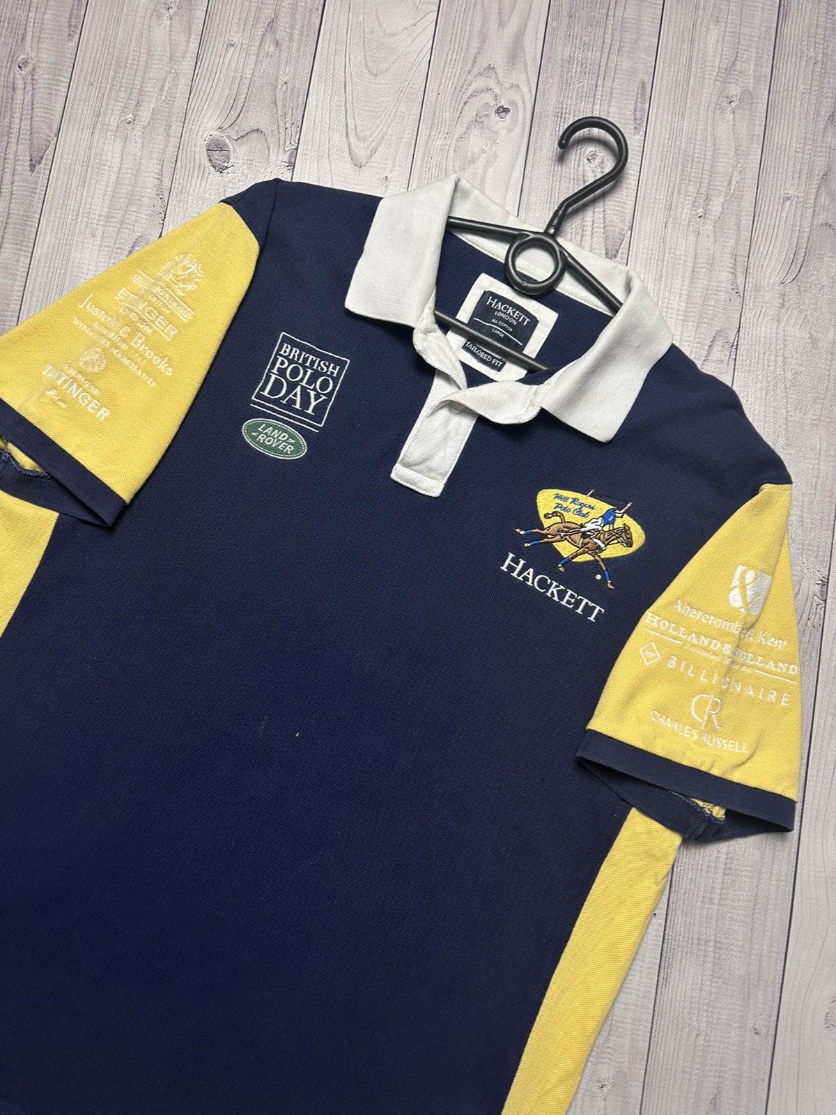 Hackett × Vintage Vintage Hackett Land Rover Racing polo big logo size L Size US L / EU 52-54 / 3 - 3 Thumbnail