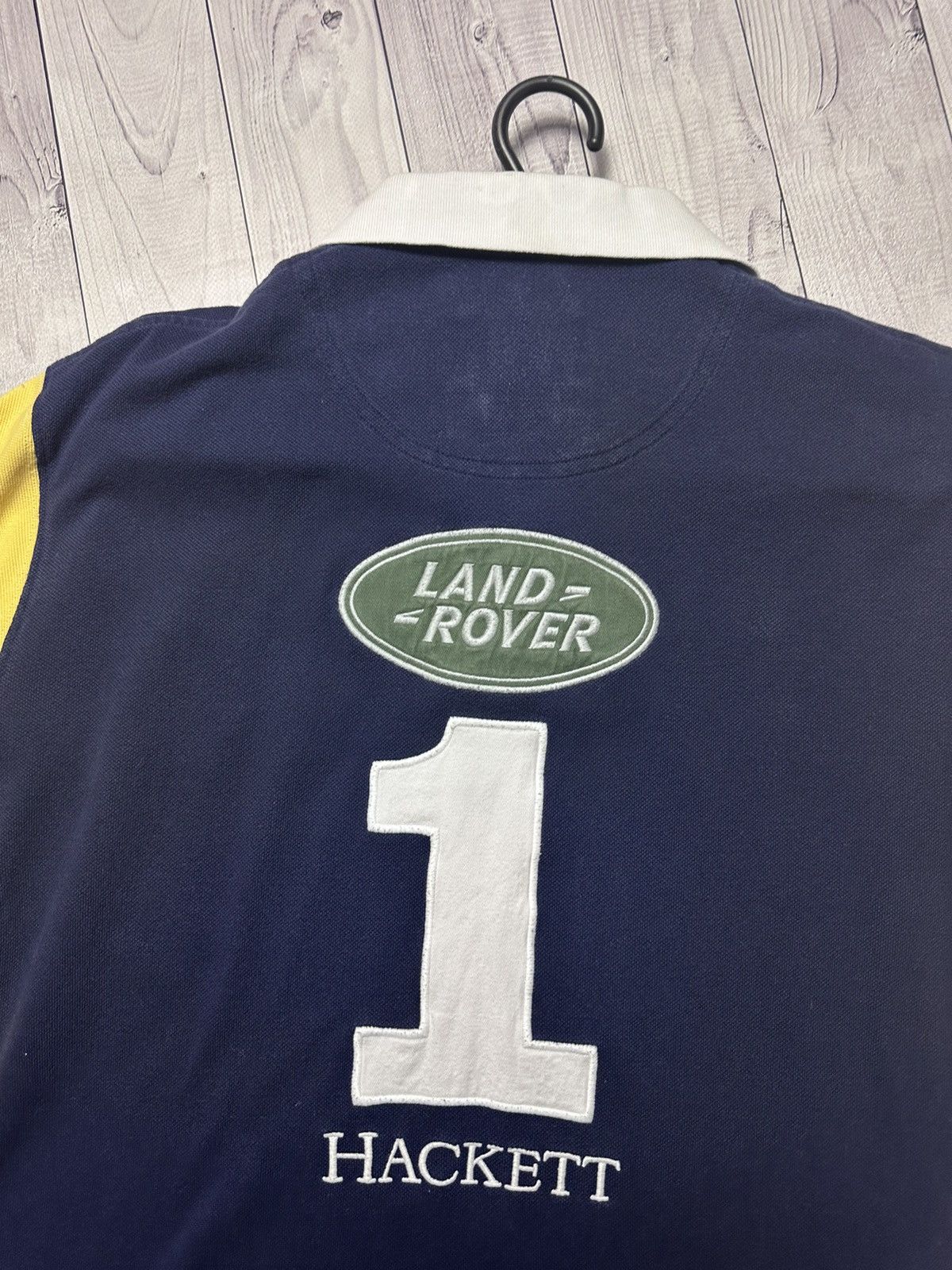 Hackett × Vintage Vintage Hackett Land Rover Racing polo big logo size L Size US L / EU 52-54 / 3 - 7 Thumbnail