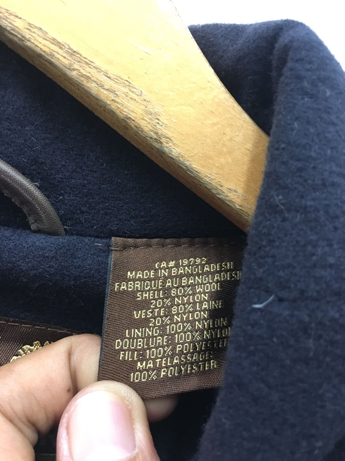 Timberland × Vintage Vintage Timberland Small Logo Wool Jacket Size US L / EU 52-54 / 3 - 10 Thumbnail