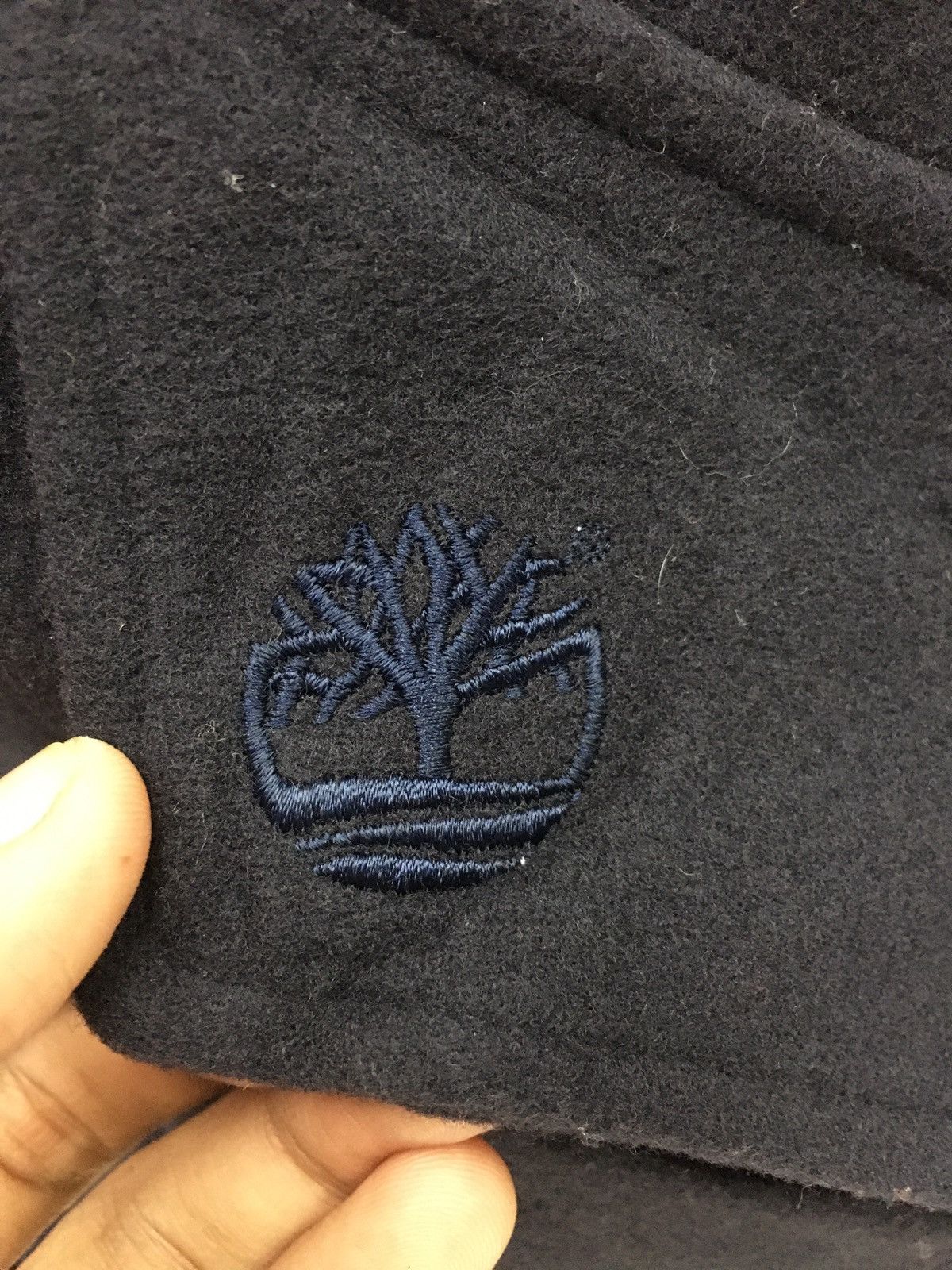 Timberland × Vintage Vintage Timberland Small Logo Wool Jacket Size US L / EU 52-54 / 3 - 4 Thumbnail