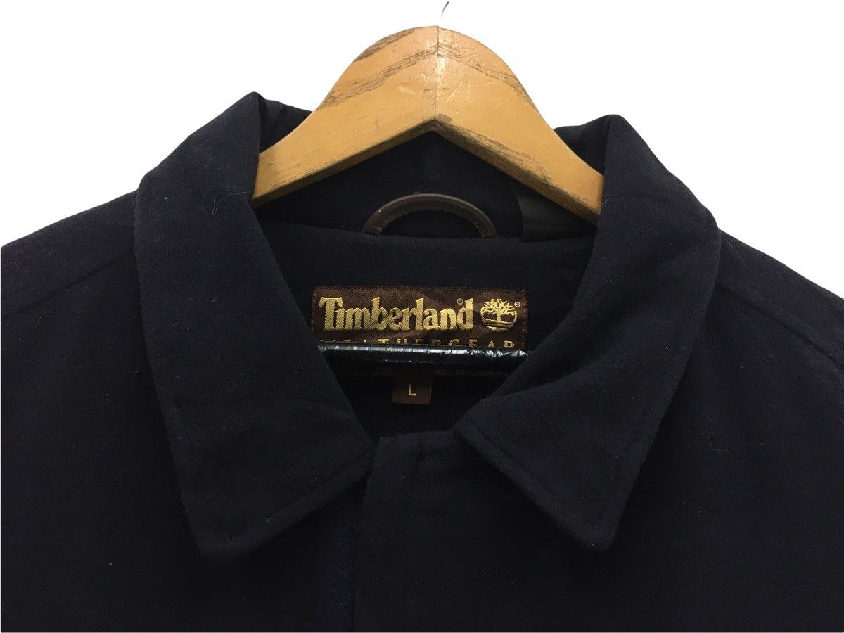 Timberland × Vintage Vintage Timberland Small Logo Wool Jacket Size US L / EU 52-54 / 3 - 8 Thumbnail