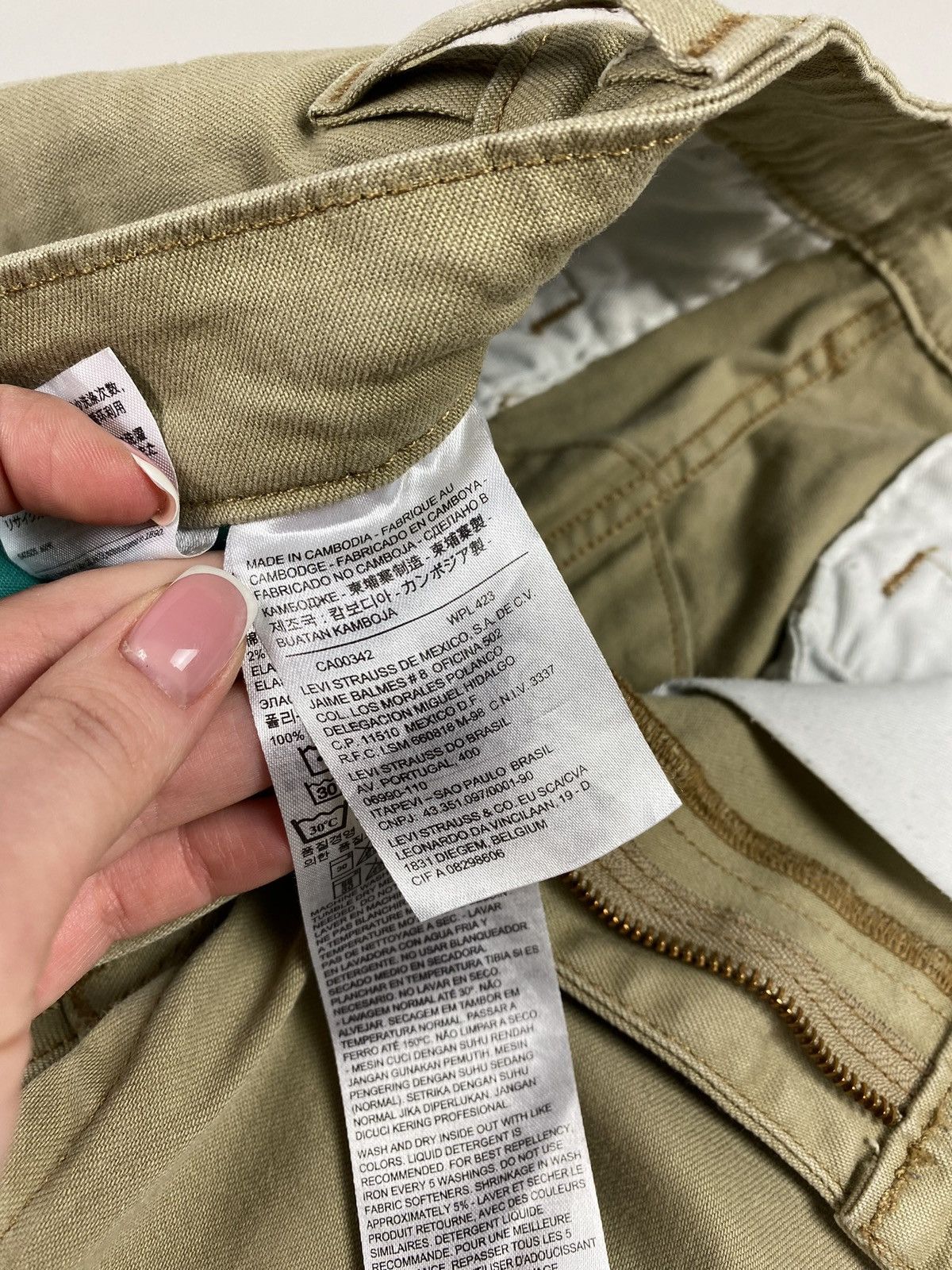 Levi's Levi’s Commuter Reflective men’s chino pants trousers Size US 32 / EU 48 - 12 Thumbnail