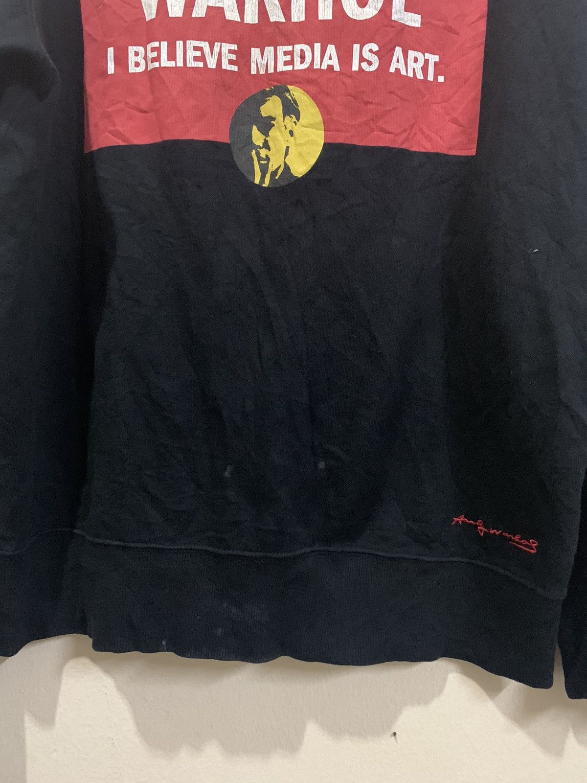 VTG Andy Warhol x Uniqlo Big Logo Sweatshirt