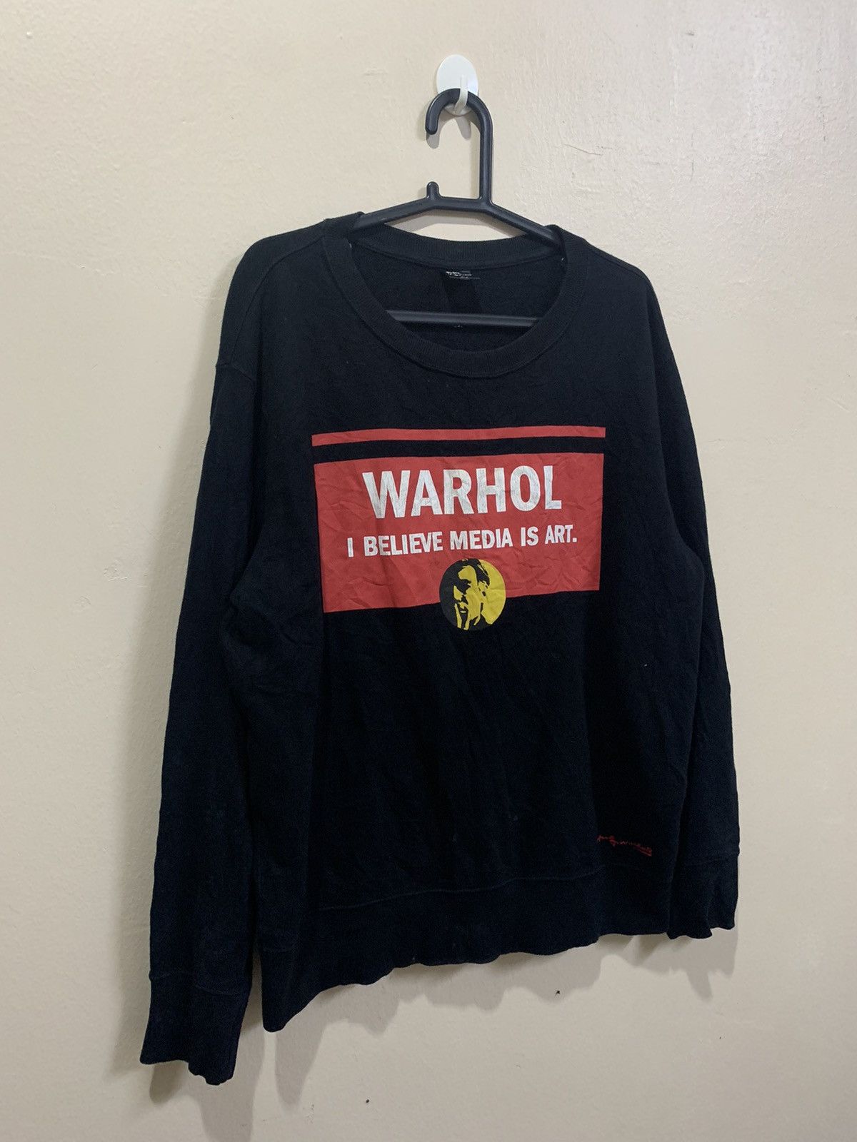 VTG Andy Warhol x Uniqlo Big Logo Sweatshirt