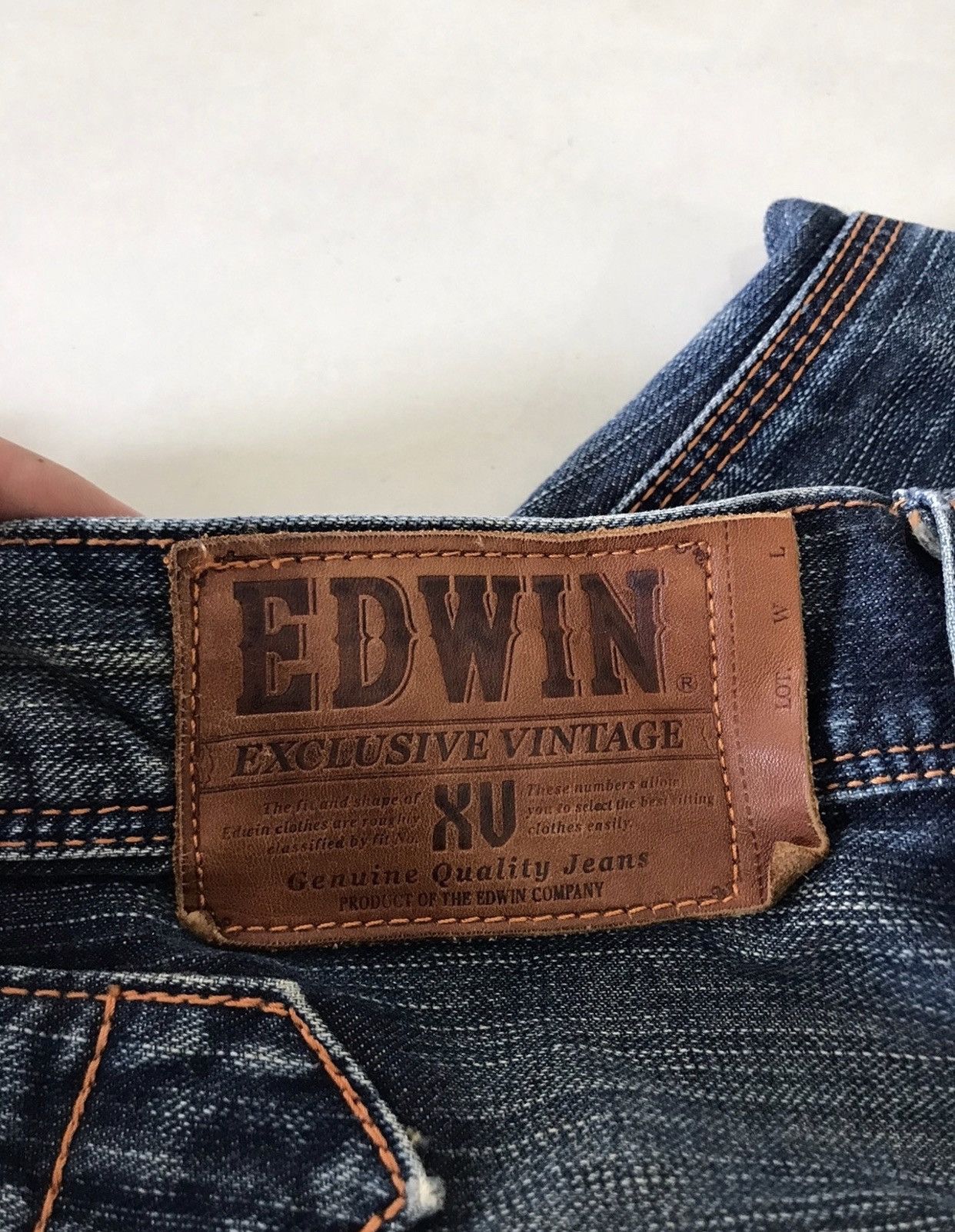 Edwin JapaneseBrand Edwin Distressed Buckle Flared denim jeans Size US 36 / EU 52 - 9 Thumbnail