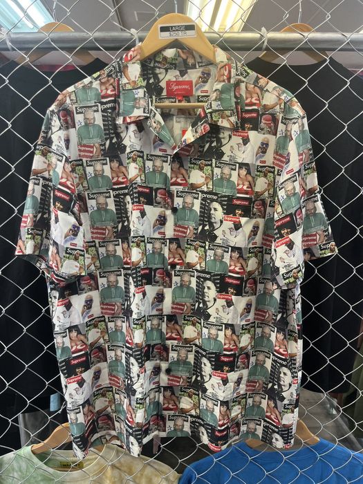 Supreme Supreme Magazine S/S Shirt Button-Up | Grailed