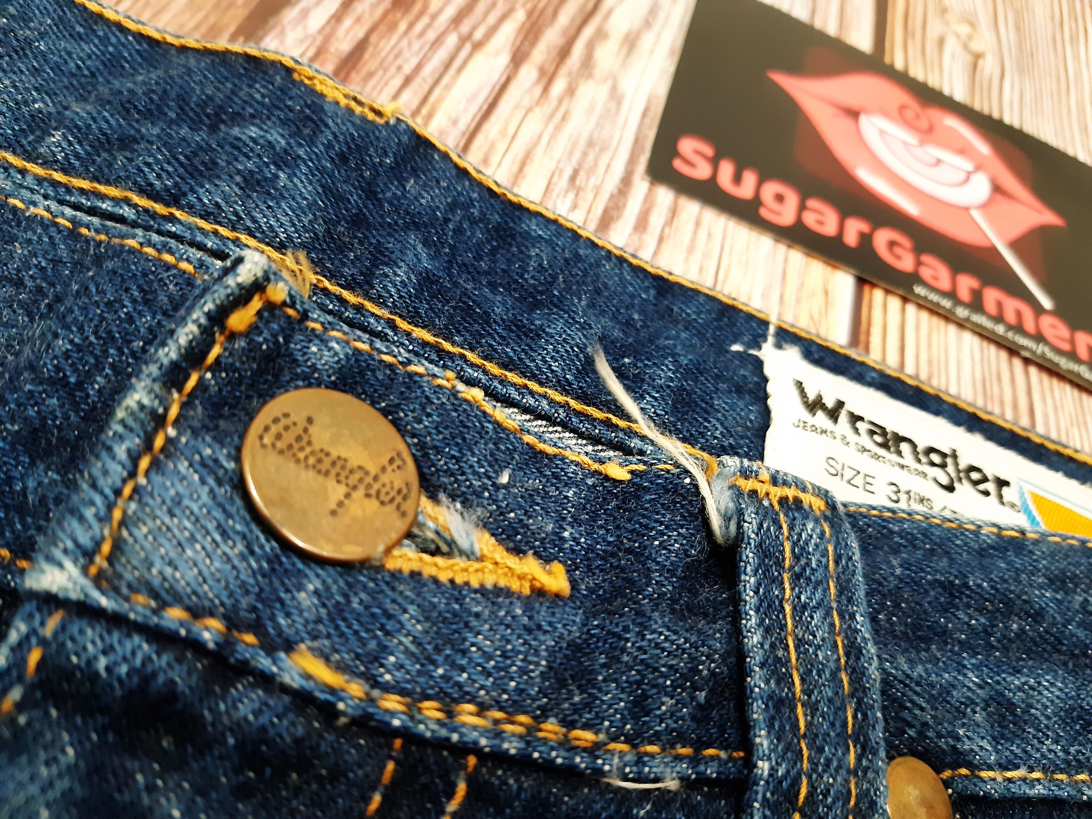 Vintage Bell Bottoms Jeans Flare SCOVILL Wrangler Vintage Size US 31 - 6 Thumbnail