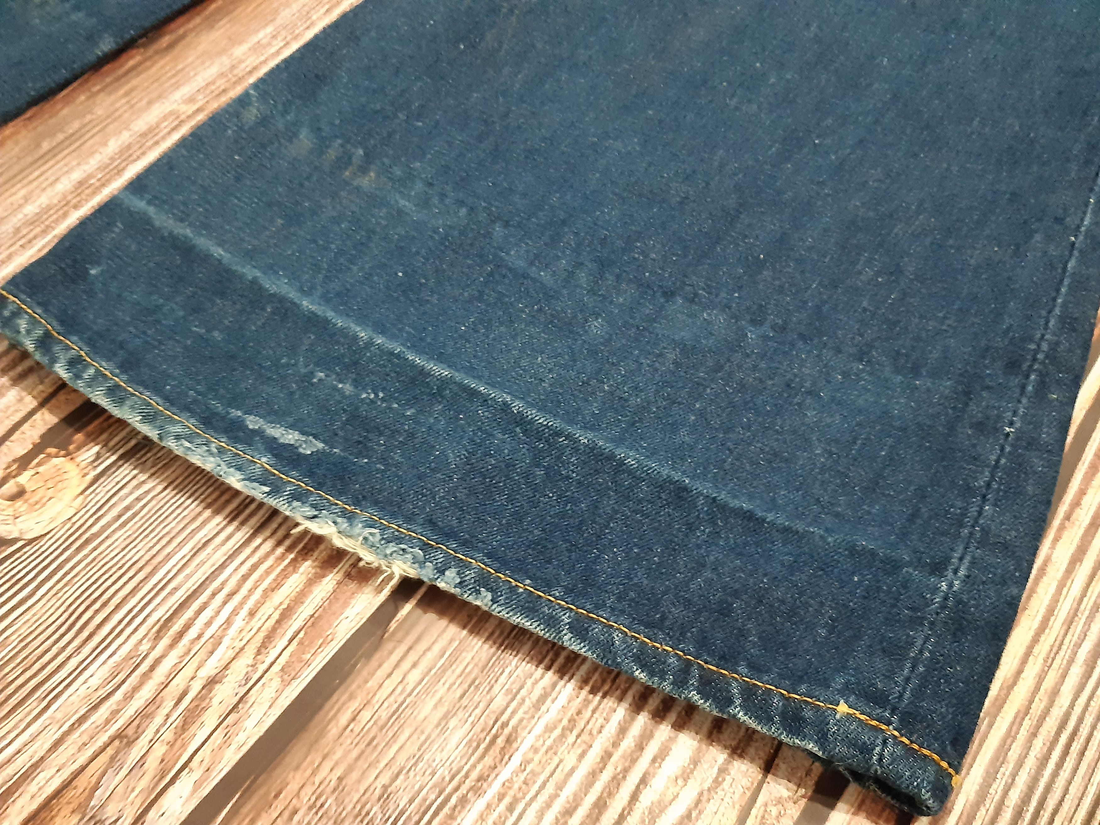 Vintage Bell Bottoms Jeans Flare SCOVILL Wrangler Vintage Size US 31 - 14 Thumbnail