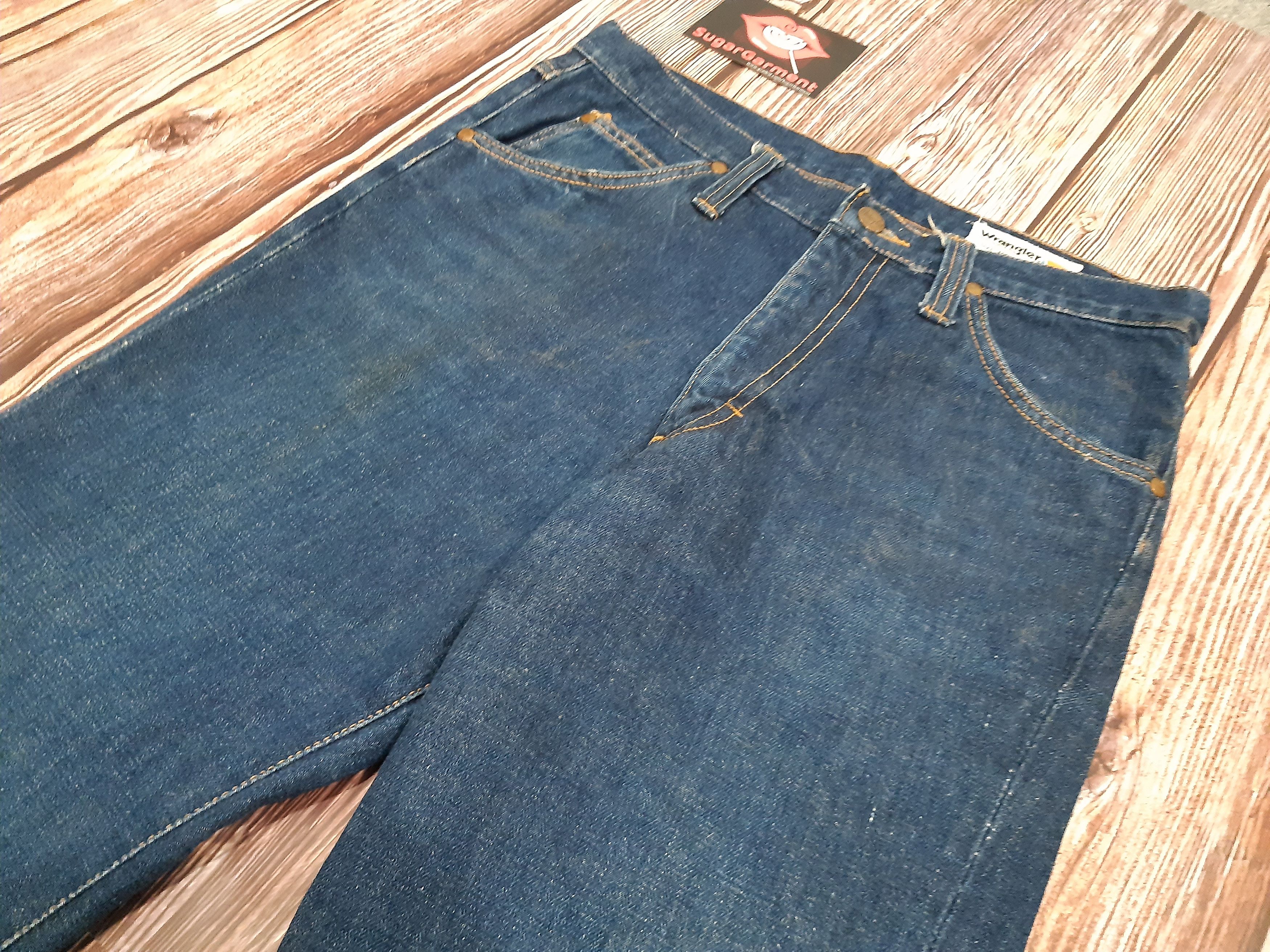 Vintage Bell Bottoms Jeans Flare SCOVILL Wrangler Vintage Size US 31 - 3 Thumbnail