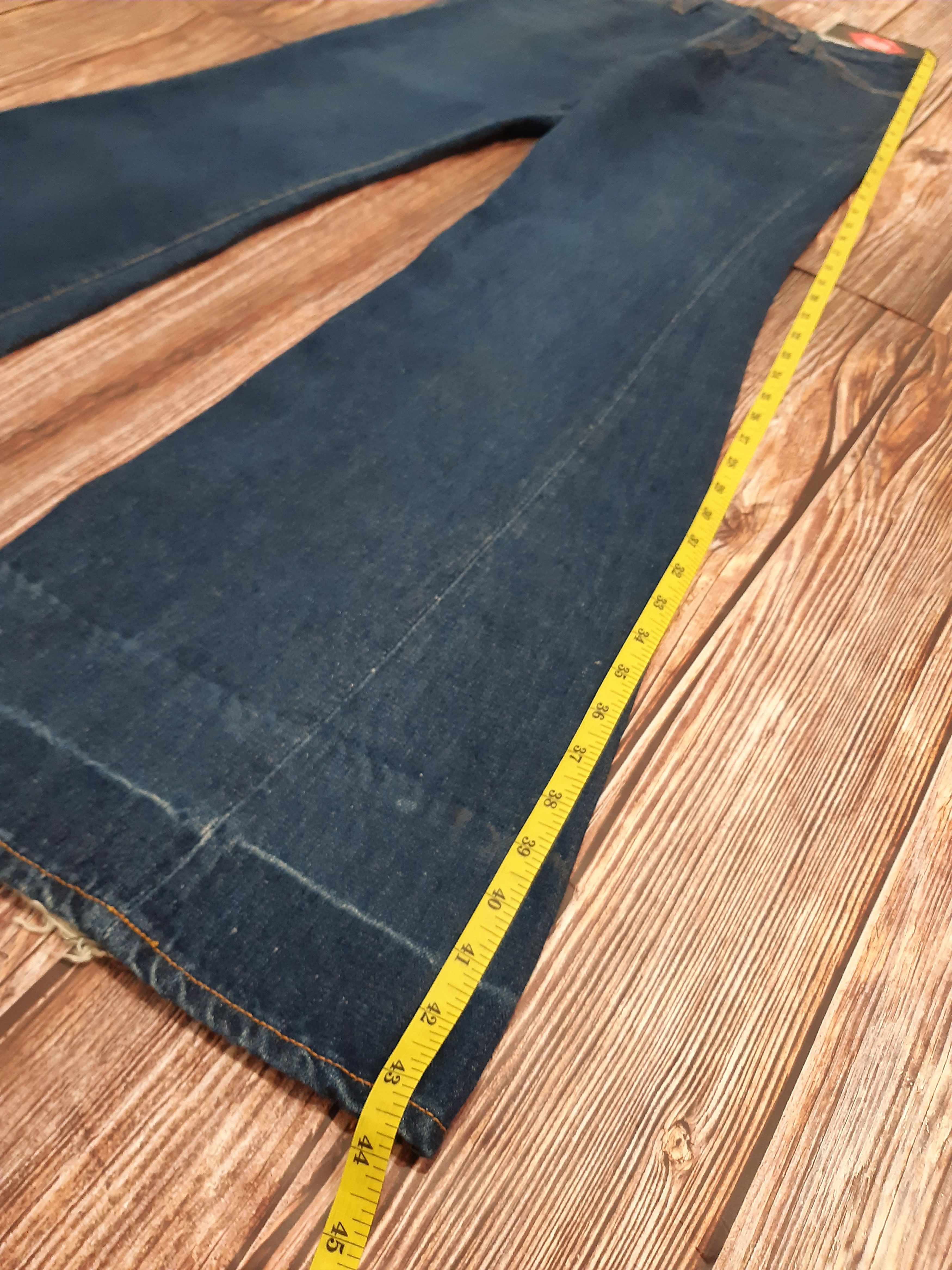 Vintage Bell Bottoms Jeans Flare SCOVILL Wrangler Vintage Size US 31 - 22 Thumbnail