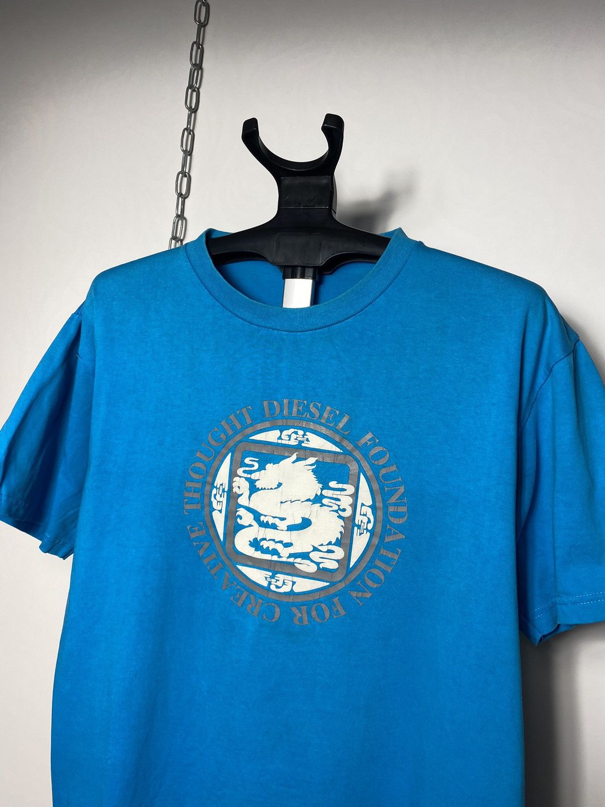 Diesel 🐉 Vintage Diesel Japanese style dragon t-shirt tee size M Size US M / EU 48-50 / 2 - 2 Thumbnail
