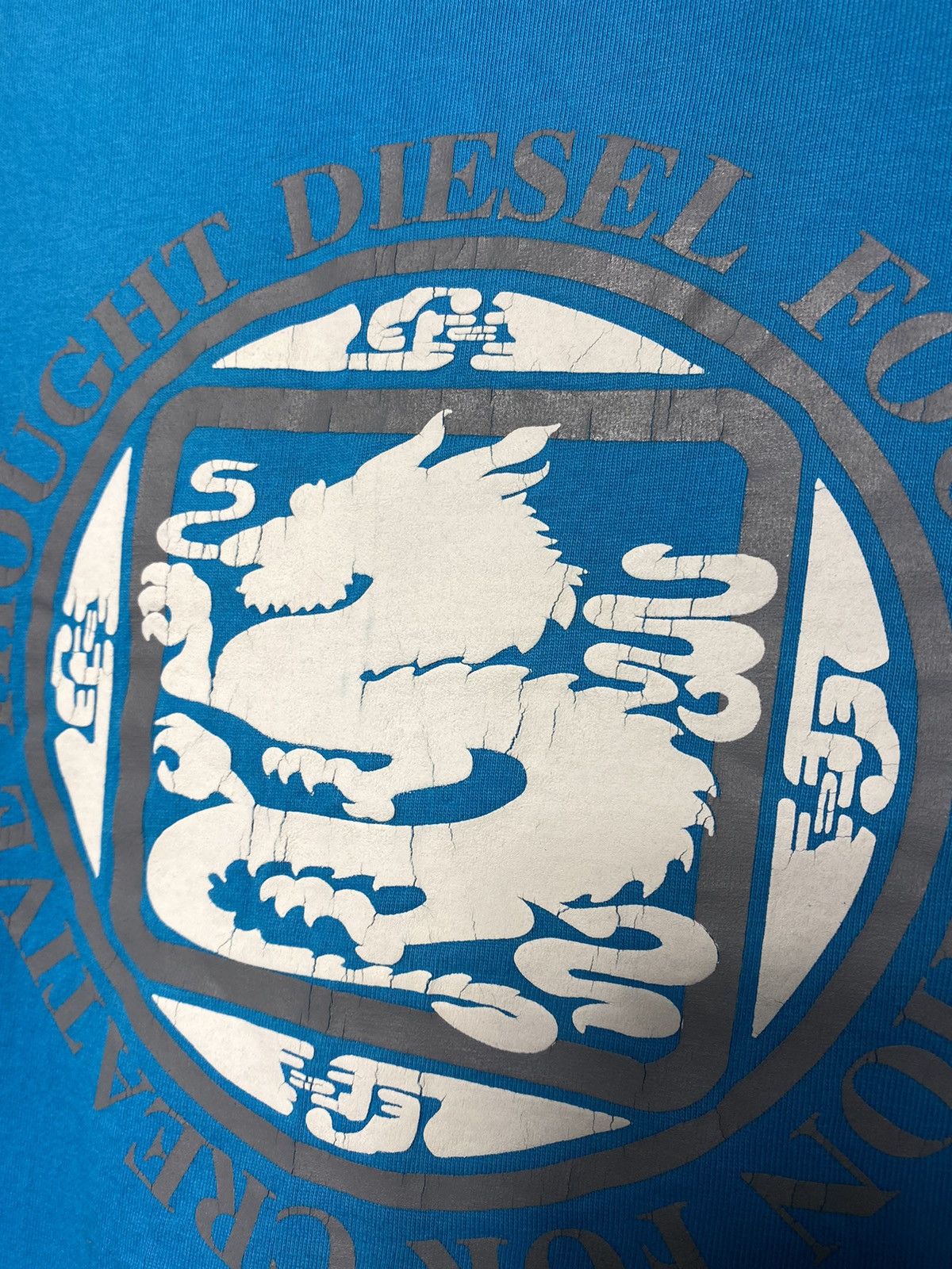 Diesel 🐉 Vintage Diesel Japanese style dragon t-shirt tee size M Size US M / EU 48-50 / 2 - 3 Thumbnail