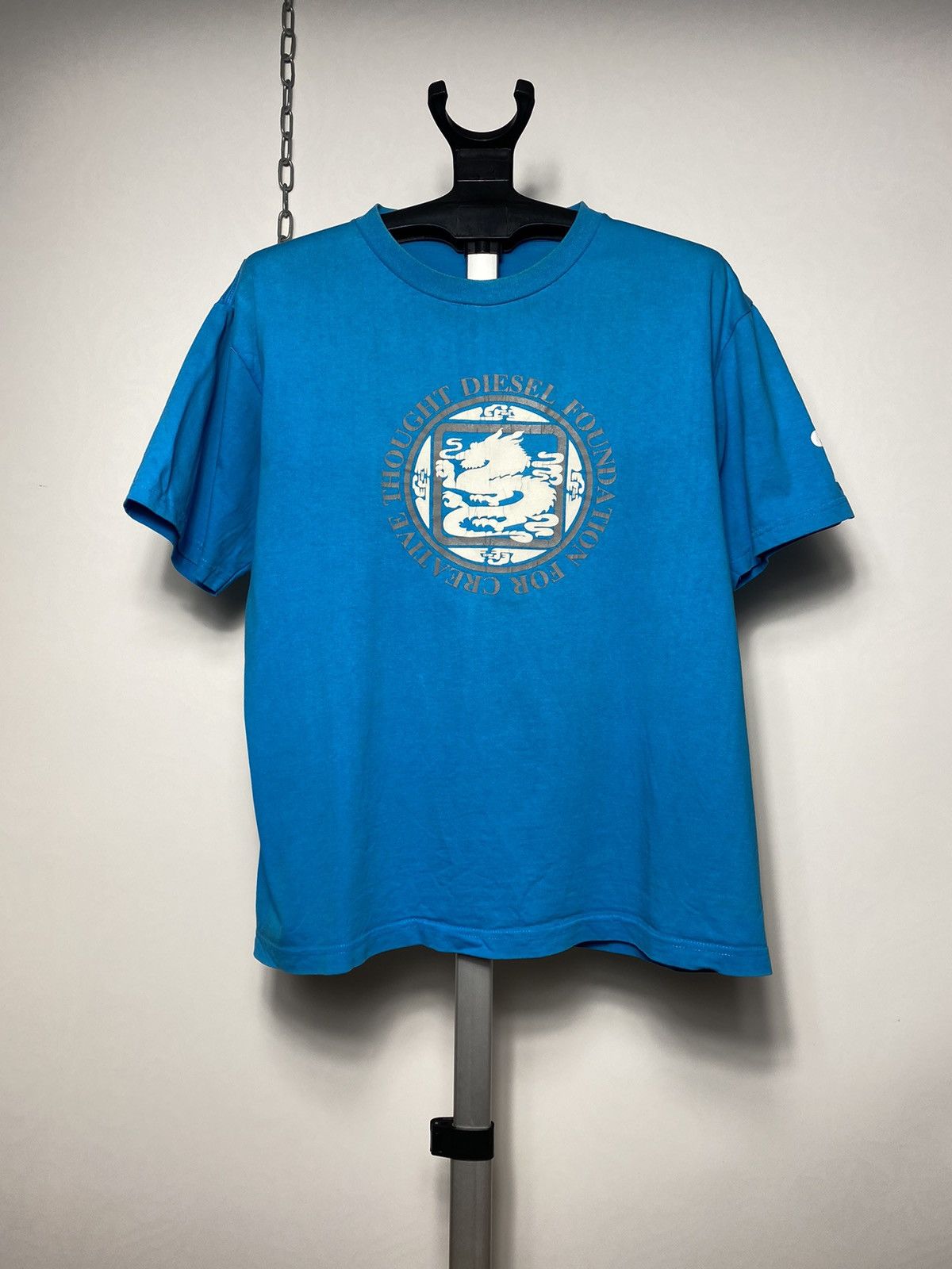Diesel 🐉 Vintage Diesel Japanese style dragon t-shirt tee size M Size US M / EU 48-50 / 2 - 1 Thumbnail