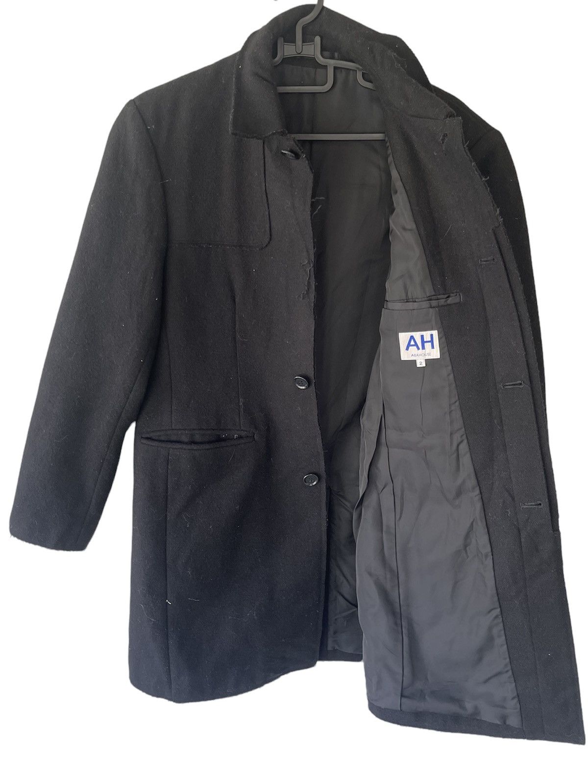 ABAHOUSE ABAHOUSE LONG JACKET WOOL Size US S / EU 44-46 / 1 - 1 Thumbnail