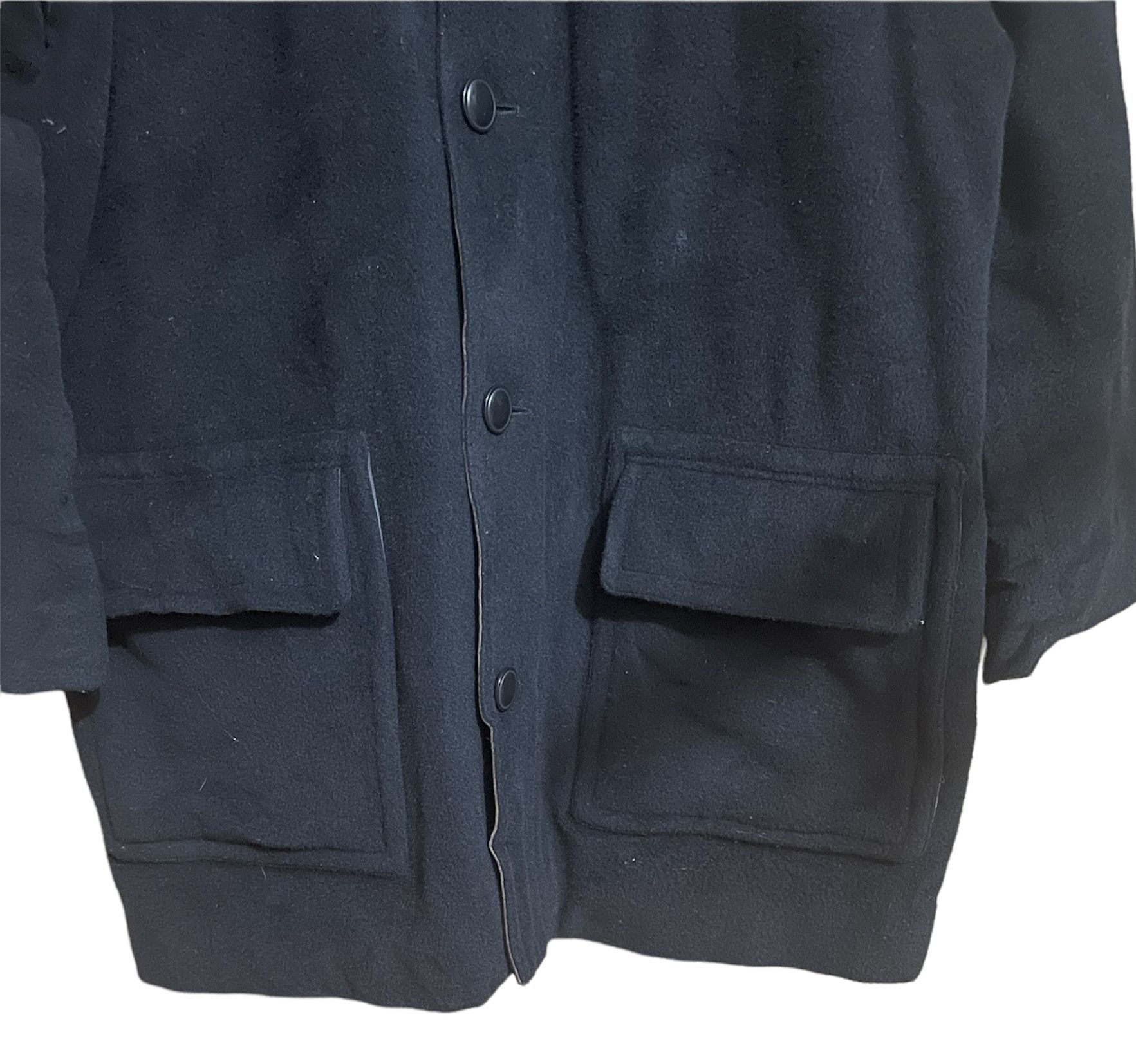 Yves Saint Laurent YVES SAINT LAUREN LONG JACKET WOOL Size US M / EU 48-50 / 2 - 5 Thumbnail