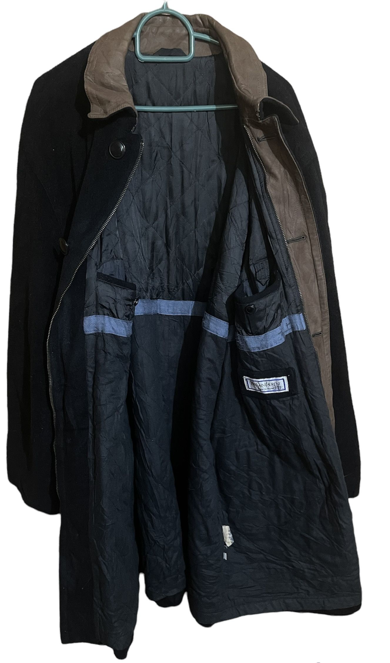 Yves Saint Laurent YVES SAINT LAUREN LONG JACKET WOOL Size US M / EU 48-50 / 2 - 3 Thumbnail