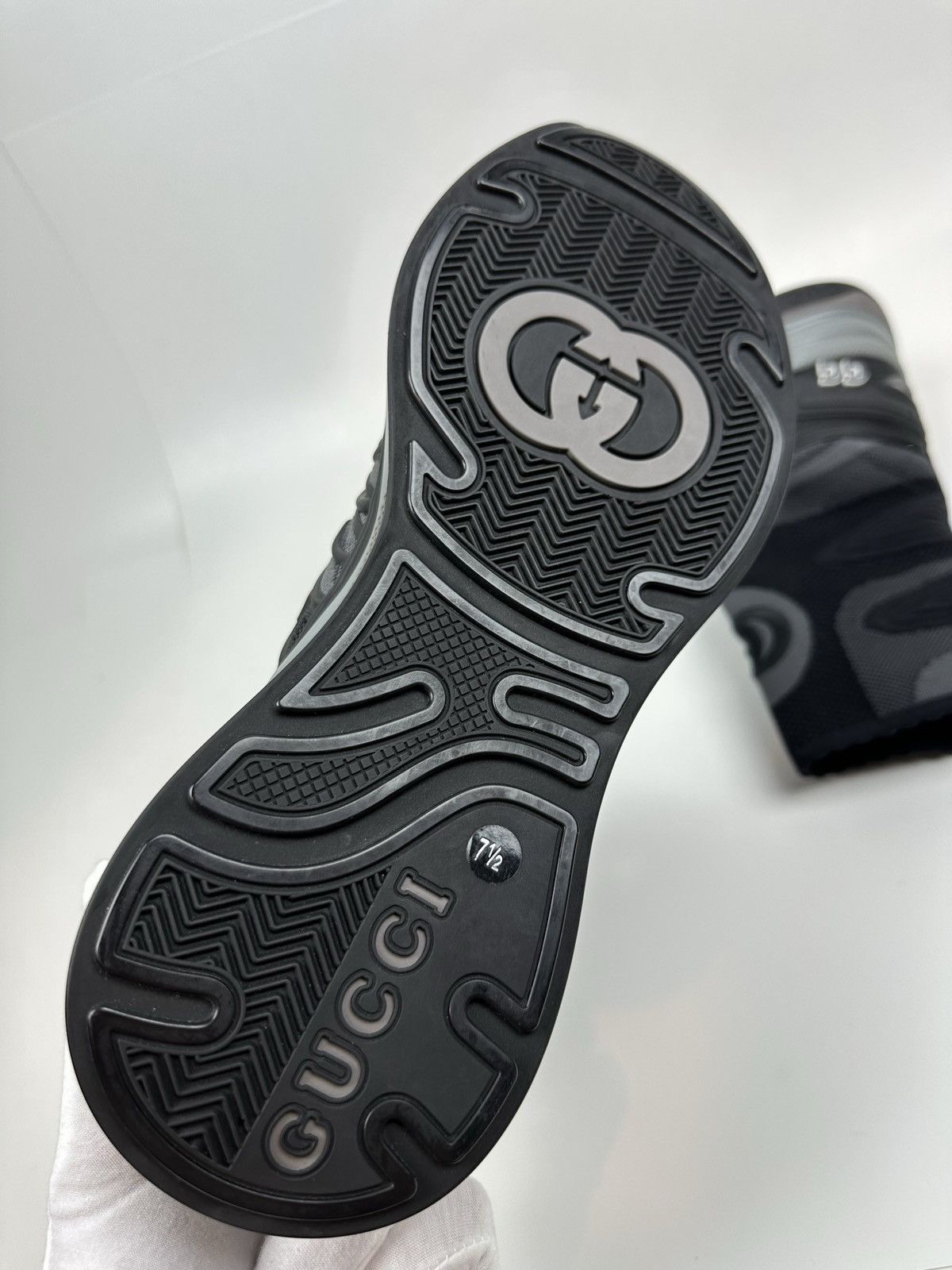 Gucci Gucci UltraPace Hightop Sock Sneaker Size US 11.5 / EU 44-45 - 7 Thumbnail