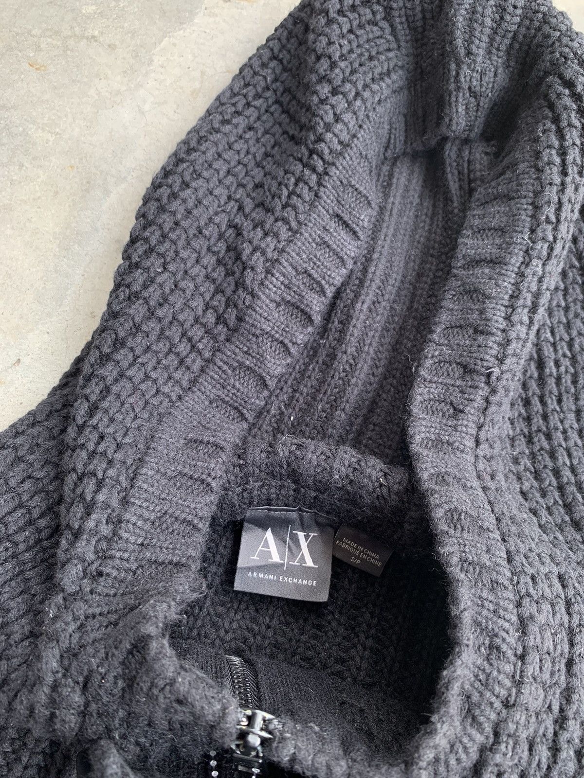 Armani Exchange Armani Exchange Knit Hoodie Jacket Size US M / EU 48-50 / 2 - 6 Thumbnail