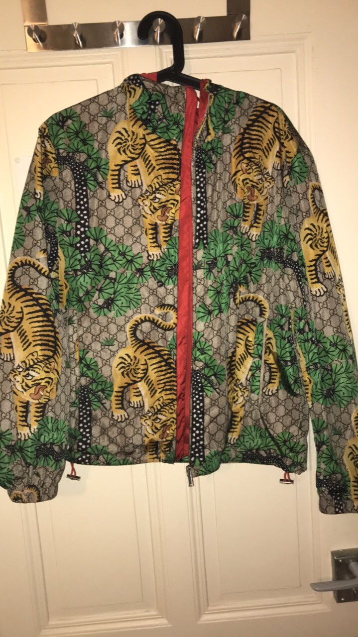 Gucci men's bengal store tiger jacket