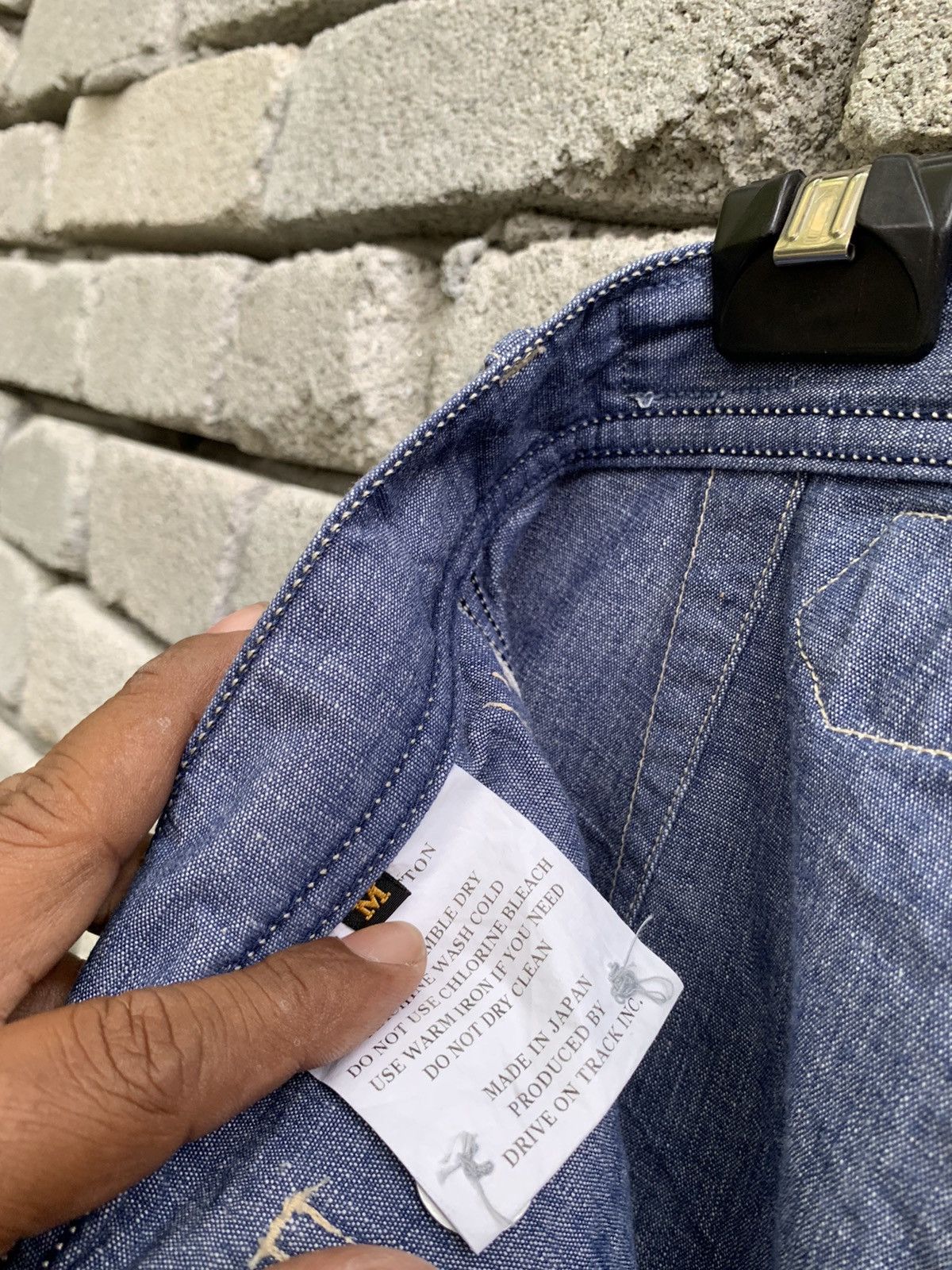 *A VONTADE A VONTADE Selvedge Trouser Denim Pants Size US 31 - 24 Thumbnail