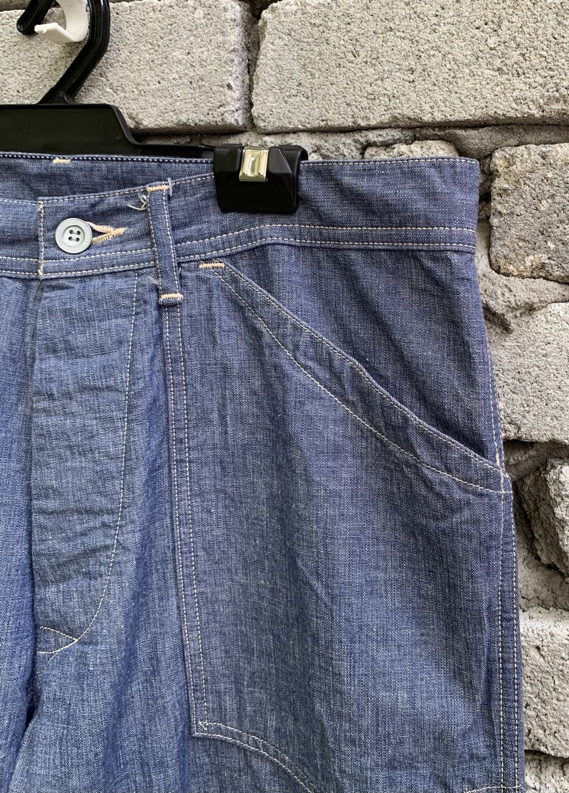 *A VONTADE A VONTADE Selvedge Trouser Denim Pants Size US 31 - 14 Thumbnail