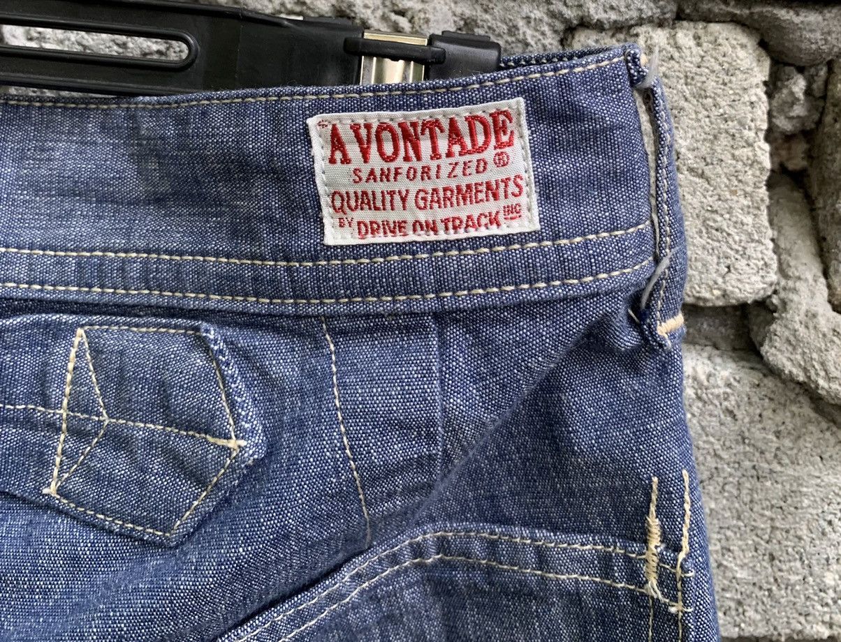 *A VONTADE A VONTADE Selvedge Trouser Denim Pants Size US 31 - 18 Thumbnail