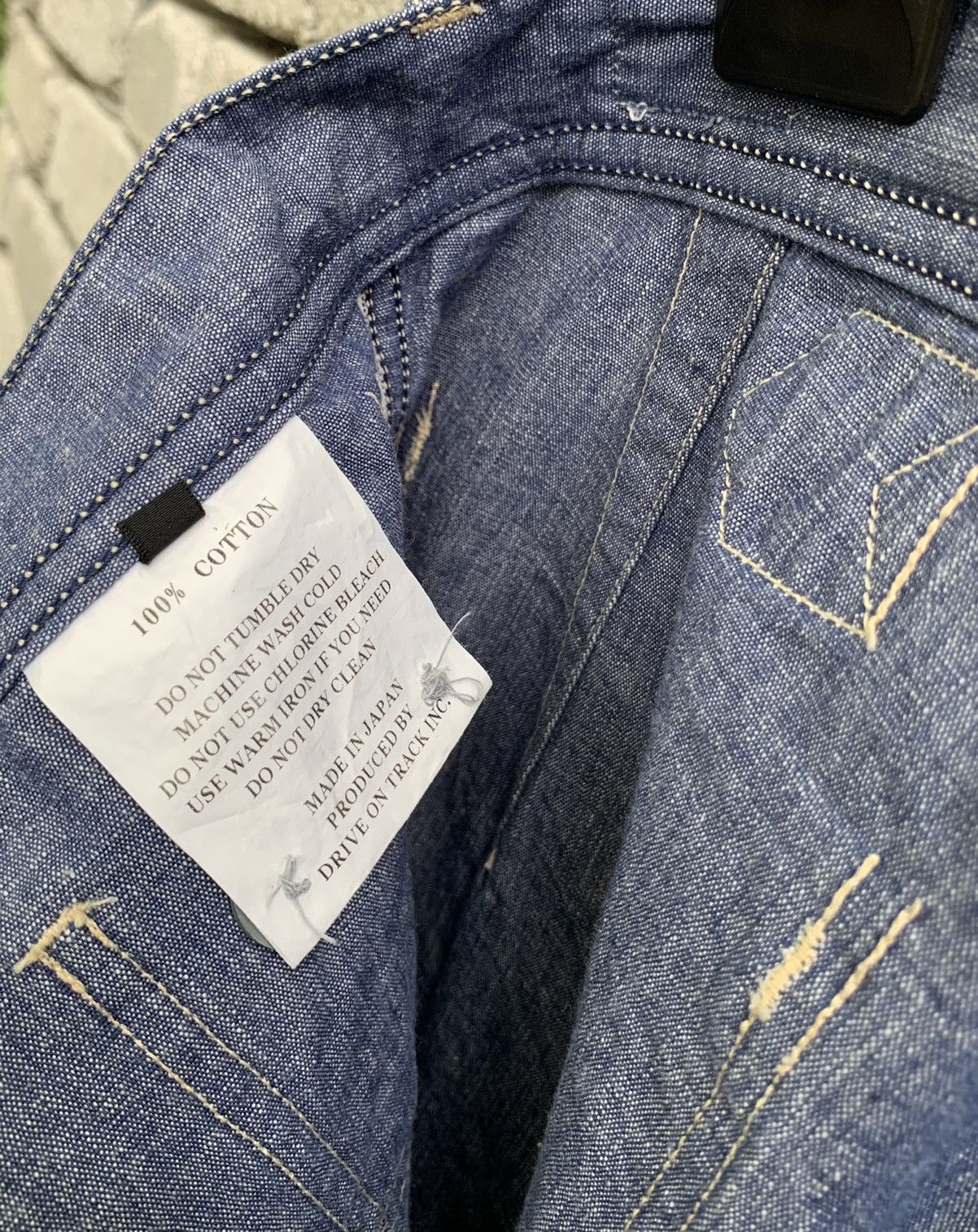 *A VONTADE A VONTADE Selvedge Trouser Denim Pants Size US 31 - 23 Thumbnail