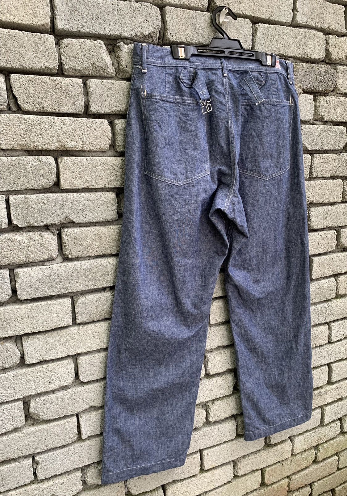 *A VONTADE A VONTADE Selvedge Trouser Denim Pants Size US 31 - 11 Thumbnail