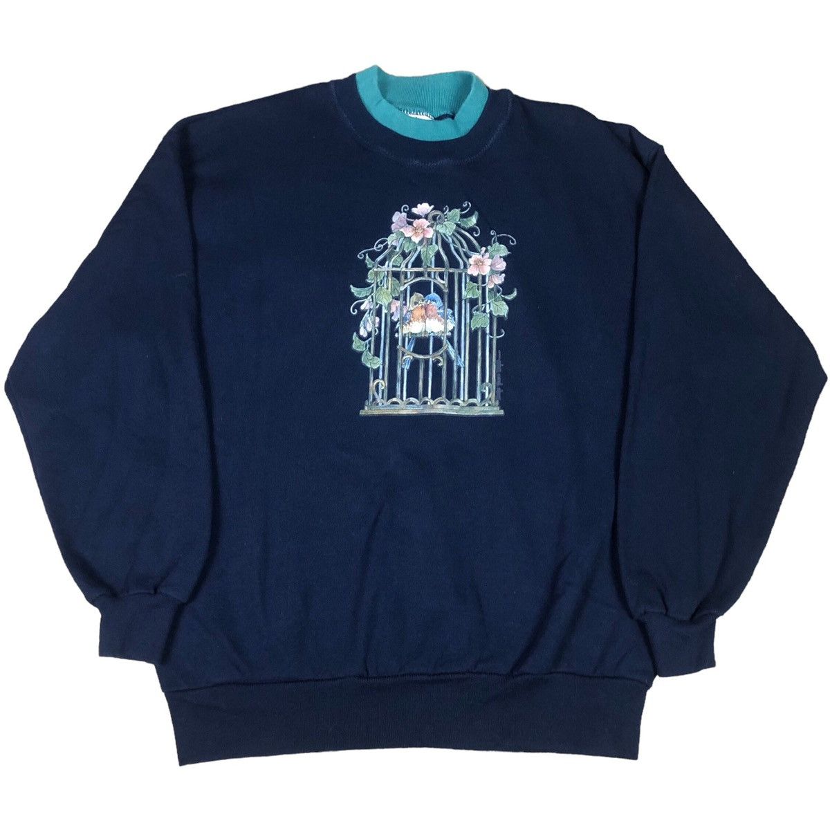 Vintage Vintage 90s Gopher Sport Birdcage Sweatshirt Women’s Size L Size L / US 10 / IT 46 - 1 Thumbnail