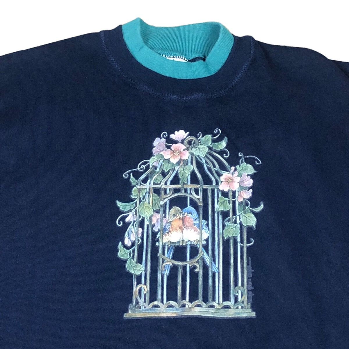 Vintage Vintage 90s Gopher Sport Birdcage Sweatshirt Women’s Size L Size L / US 10 / IT 46 - 2 Thumbnail