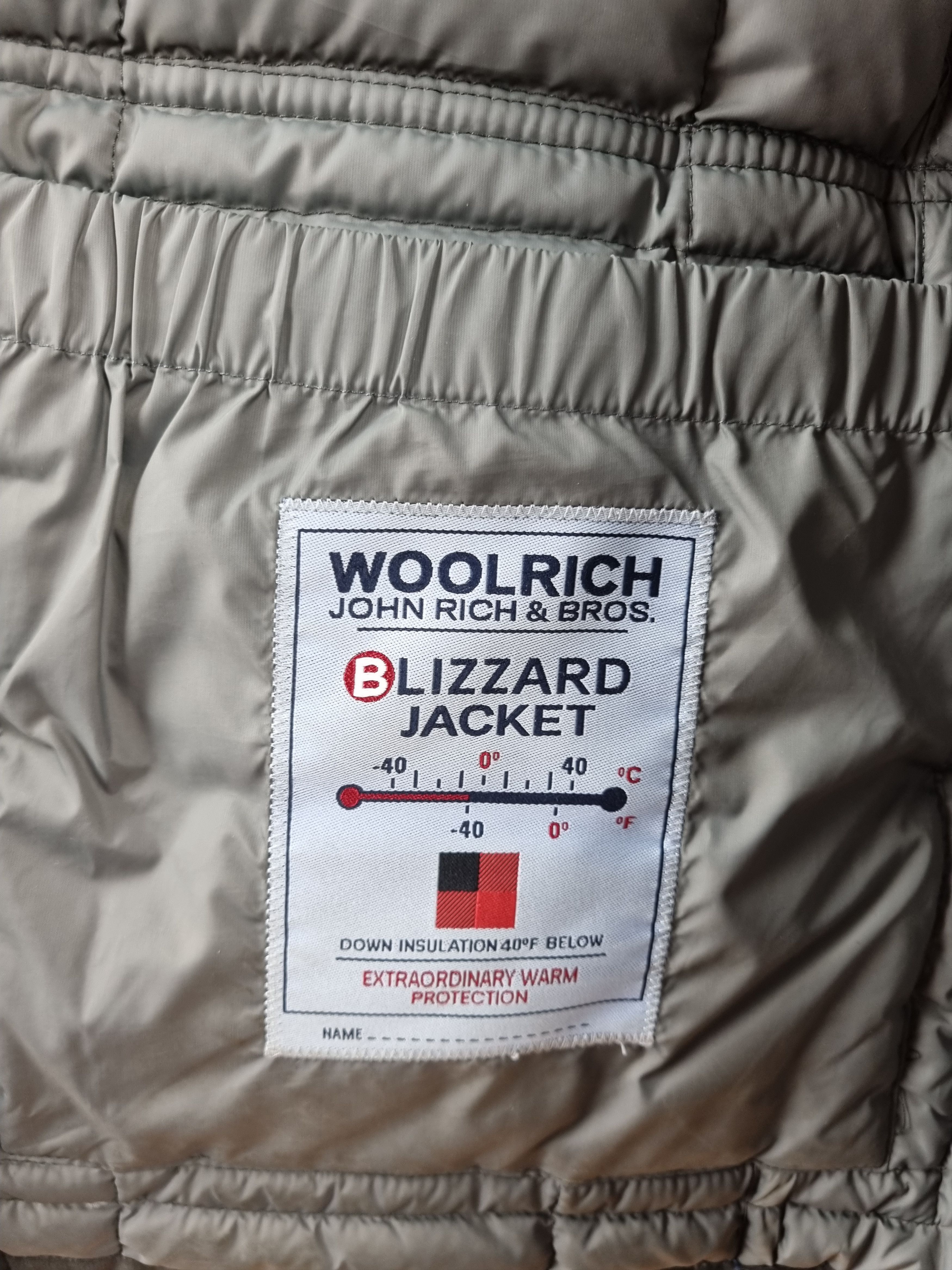 Woolrich Woolen Mills -40 Resistant Woolrich Blizzard Down Parka RRP ~800$ Size US L / EU 52-54 / 3 - 11 Thumbnail
