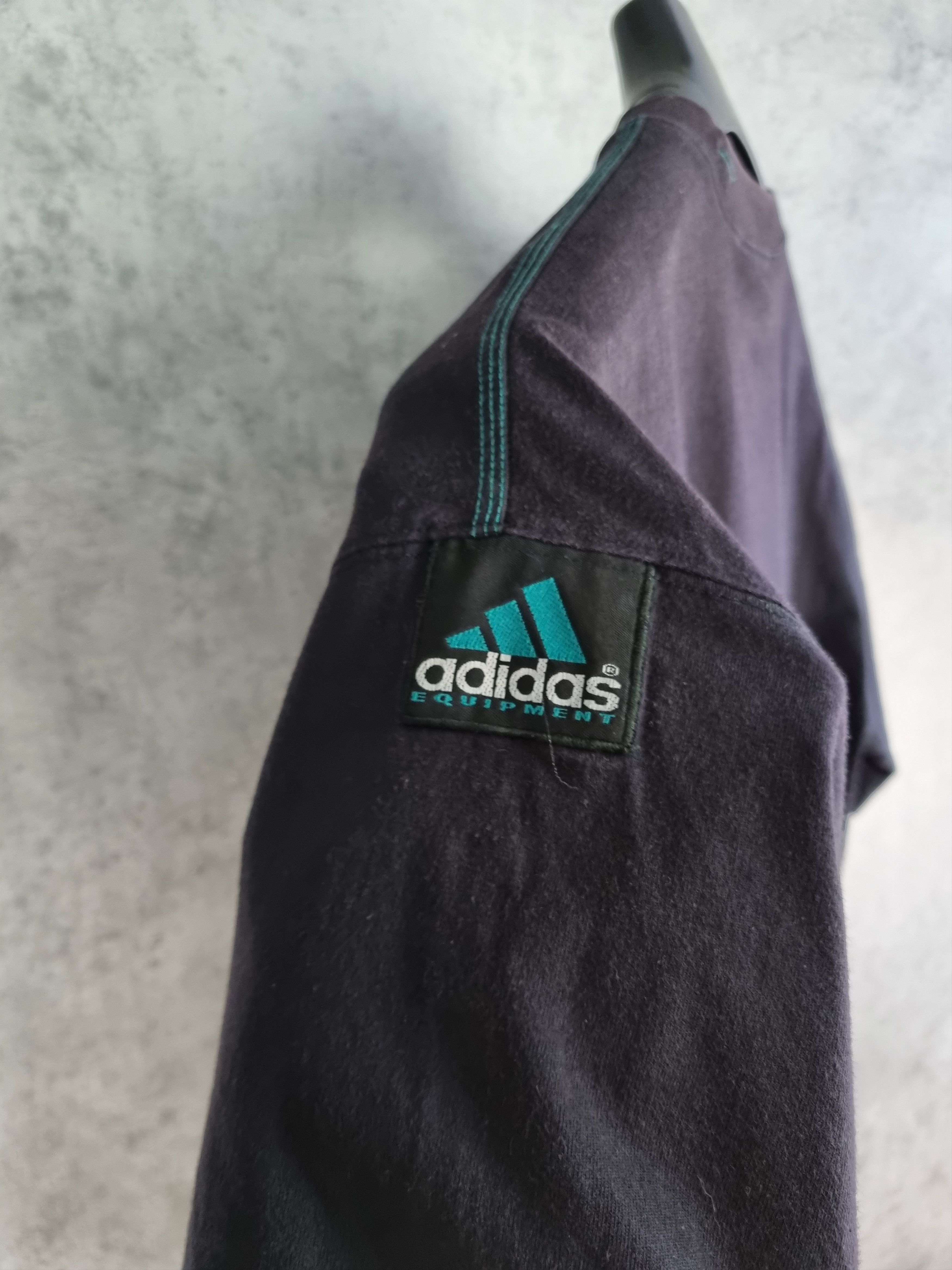 Adidas × Vintage Rare Vintage Adidas Equipment big logo tee shirt Size US XL / EU 56 / 4 - 9 Thumbnail