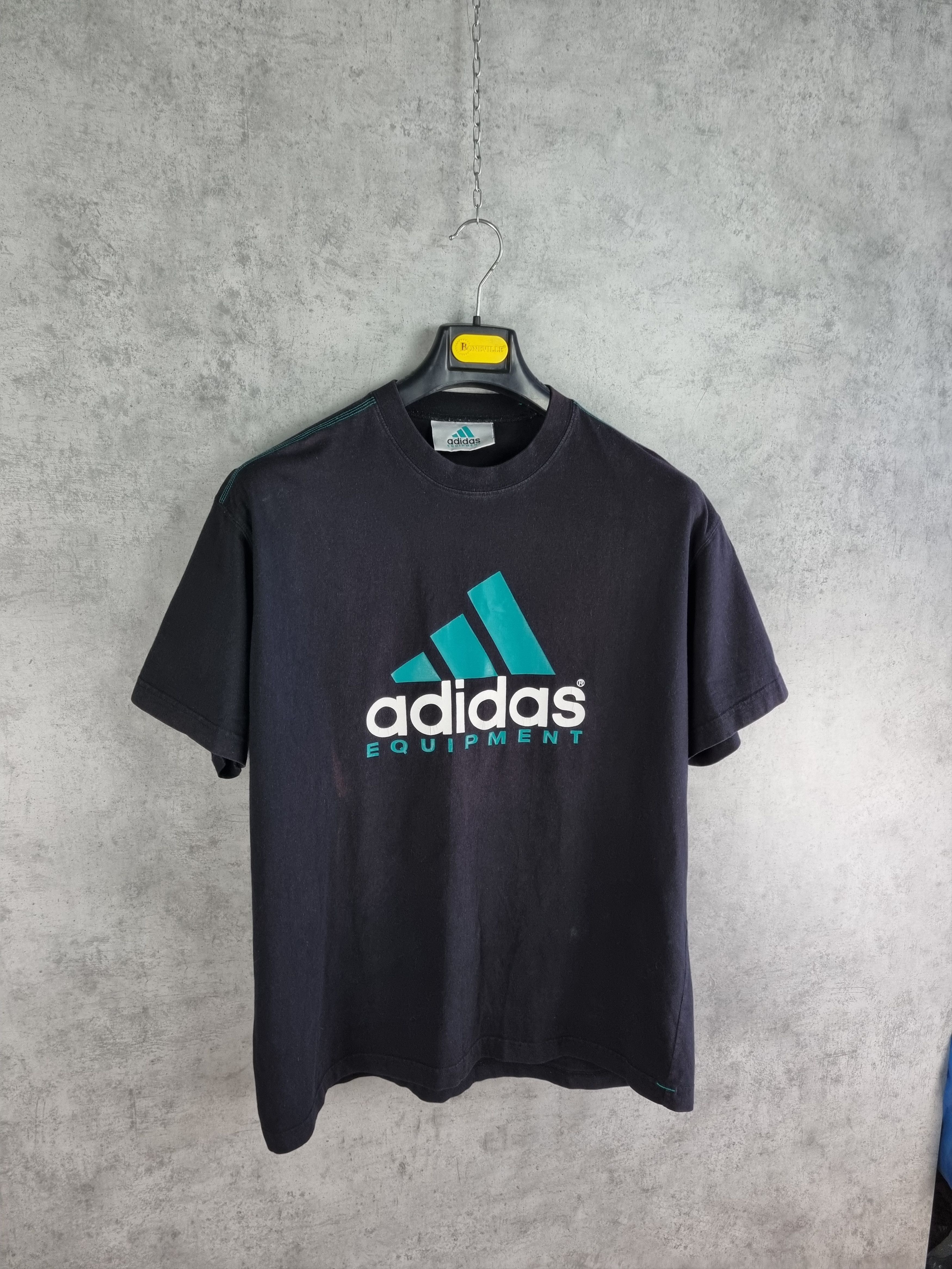 Adidas × Vintage Rare Vintage Adidas Equipment big logo tee shirt Size US XL / EU 56 / 4 - 6 Thumbnail
